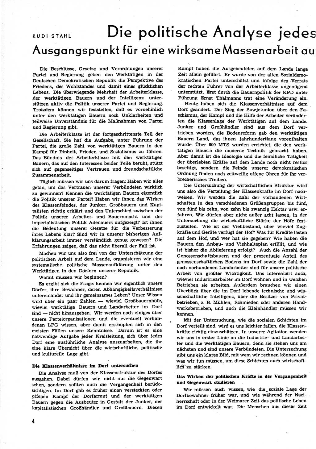 Neuer Weg (NW), Organ des Zentralkomitees (ZK) der SED (Sozialistische Einheitspartei Deutschlands) für alle Parteiarbeiter, 9. Jahrgang [Deutsche Demokratische Republik (DDR)] 1954, Heft 3/4 (NW ZK SED DDR 1954, H. 3/4)