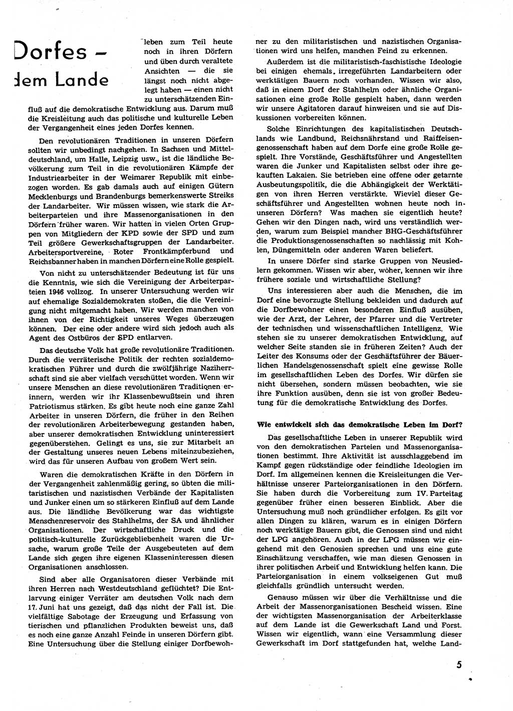 Neuer Weg (NW), Organ des Zentralkomitees (ZK) der SED (Sozialistische Einheitspartei Deutschlands) für alle Parteiarbeiter, 9. Jahrgang [Deutsche Demokratische Republik (DDR)] 1954, Heft 3/5 (NW ZK SED DDR 1954, H. 3/5)