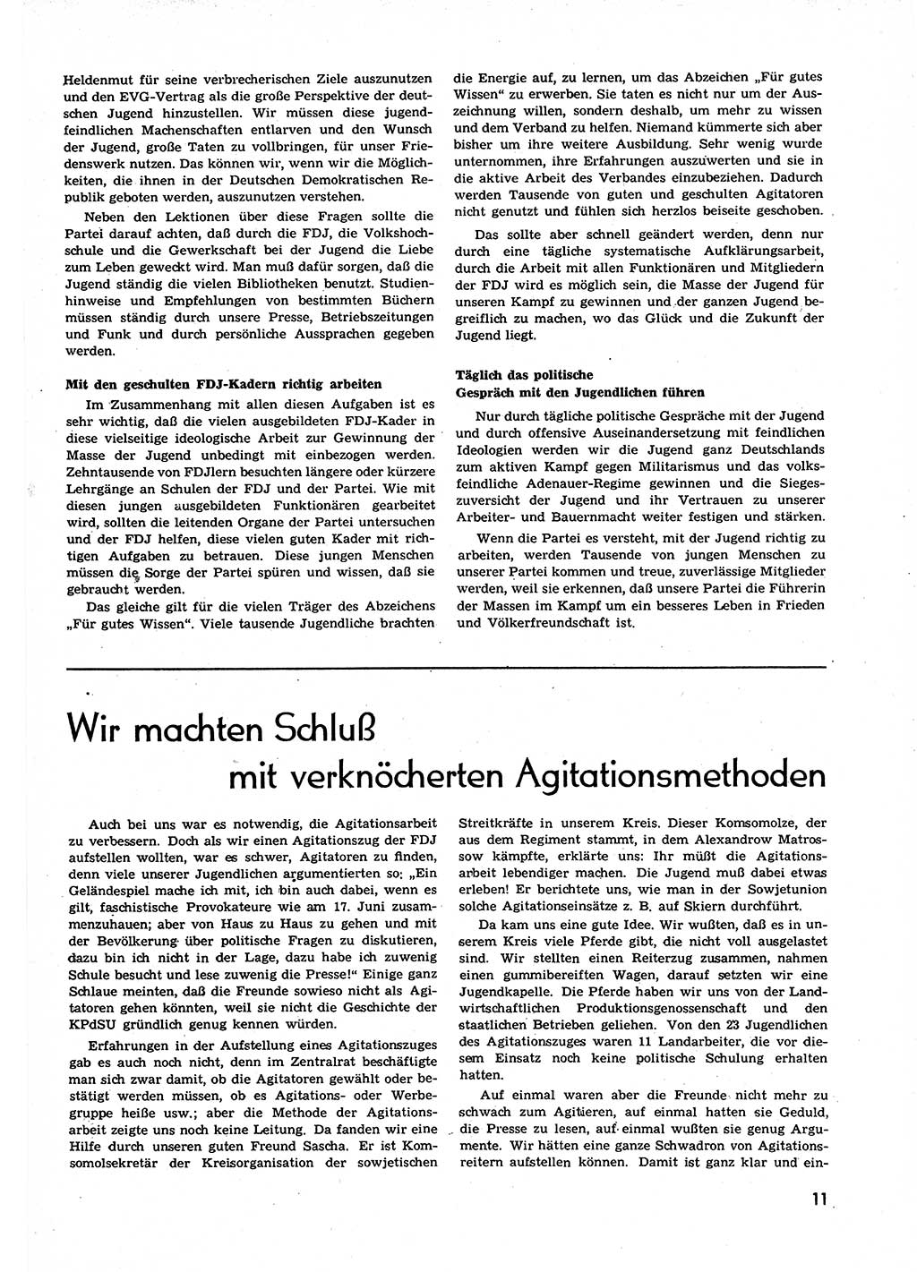 Neuer Weg (NW), Organ des Zentralkomitees (ZK) der SED (Sozialistische Einheitspartei Deutschlands) für alle Parteiarbeiter, 9. Jahrgang [Deutsche Demokratische Republik (DDR)] 1954, Heft 3/11 (NW ZK SED DDR 1954, H. 3/11)