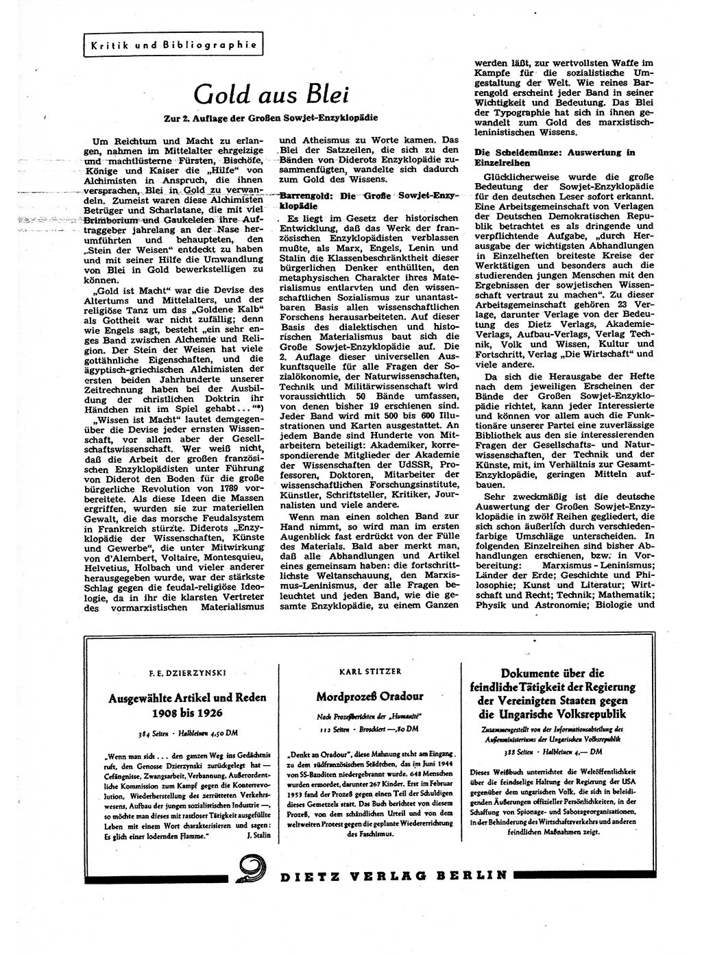 Neuer Weg (NW), Organ des Zentralkomitees (ZK) der SED (Sozialistische Einheitspartei Deutschlands) für alle Parteiarbeiter, 9. Jahrgang [Deutsche Demokratische Republik (DDR)] 1954, Heft 3/44 (NW ZK SED DDR 1954, H. 3/44)