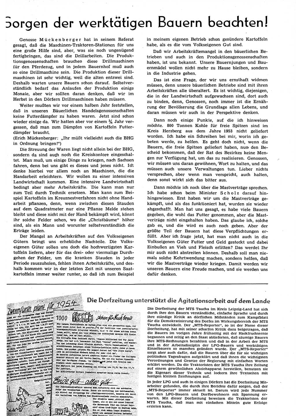 Neuer Weg (NW), Organ des Zentralkomitees (ZK) der SED (Sozialistische Einheitspartei Deutschlands) für alle Parteiarbeiter, 9. Jahrgang [Deutsche Demokratische Republik (DDR)] 1954, Heft 4/11 (NW ZK SED DDR 1954, H. 4/11)