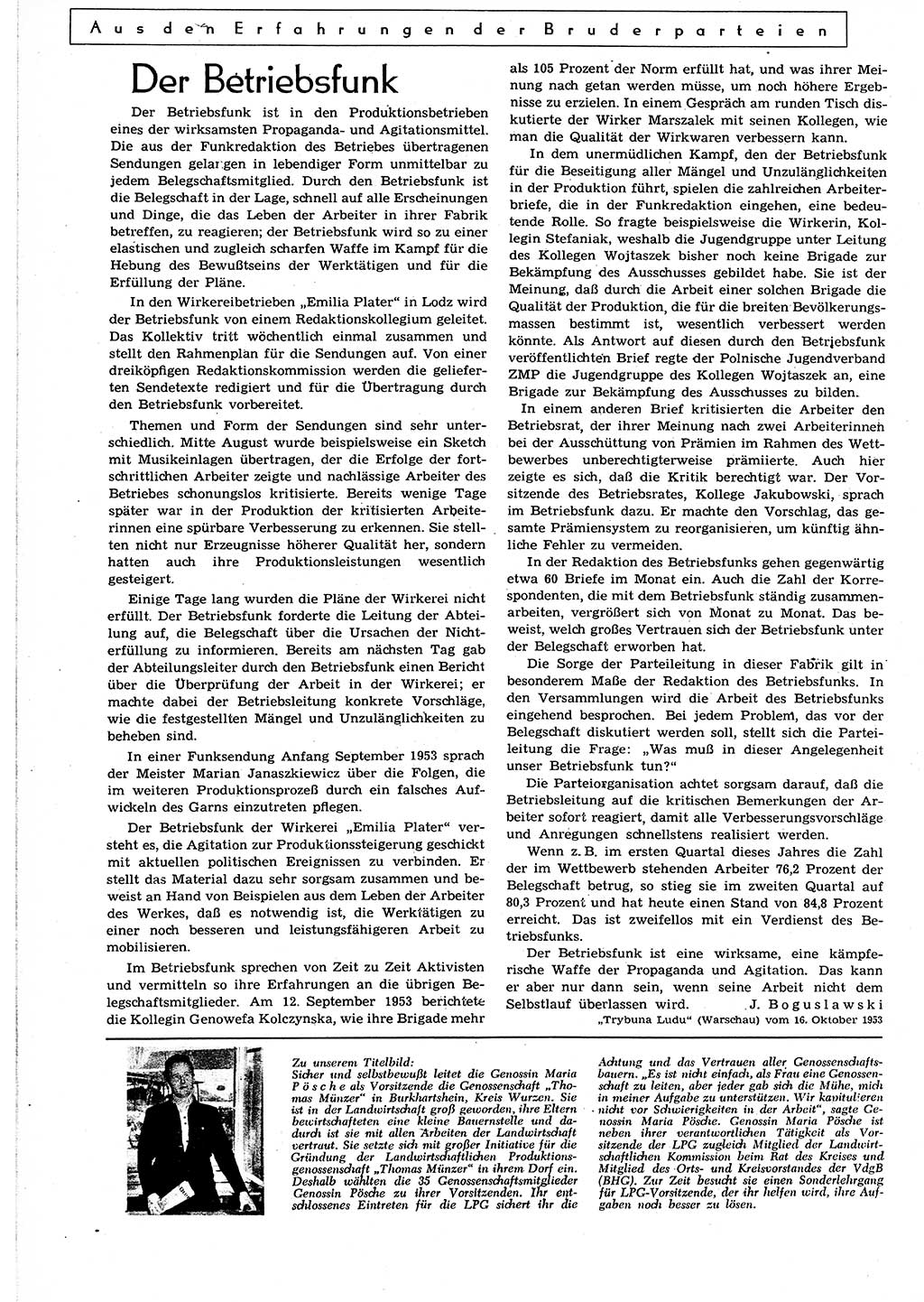 Neuer Weg (NW), Organ des Zentralkomitees (ZK) der SED (Sozialistische Einheitspartei Deutschlands) für alle Parteiarbeiter, 9. Jahrgang [Deutsche Demokratische Republik (DDR)] 1954, Heft 4/42 (NW ZK SED DDR 1954, H. 4/42)