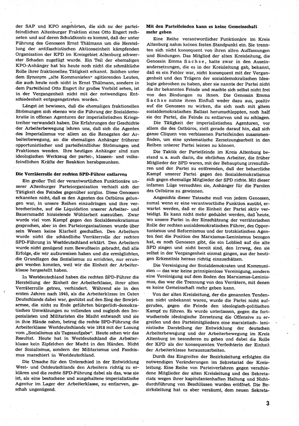 Neuer Weg (NW), Organ des Zentralkomitees (ZK) der SED (Sozialistische Einheitspartei Deutschlands) für alle Parteiarbeiter, 9. Jahrgang [Deutsche Demokratische Republik (DDR)] 1954, Heft 5/3 (NW ZK SED DDR 1954, H. 5/3)