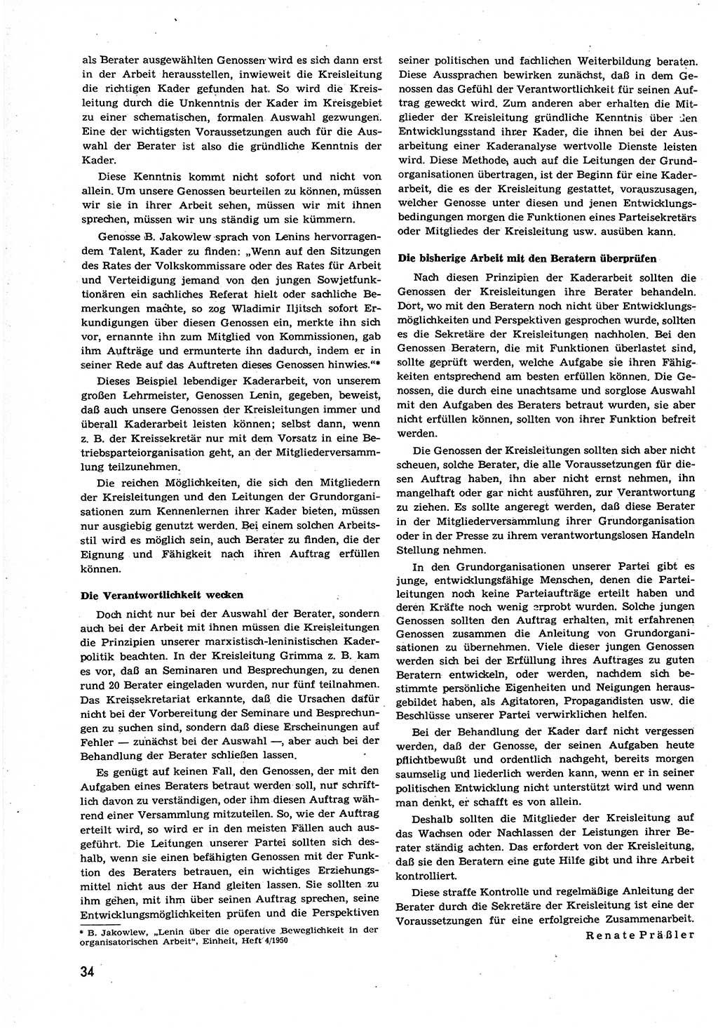 Neuer Weg (NW), Organ des Zentralkomitees (ZK) der SED (Sozialistische Einheitspartei Deutschlands) für alle Parteiarbeiter, 9. Jahrgang [Deutsche Demokratische Republik (DDR)] 1954, Heft 5/34 (NW ZK SED DDR 1954, H. 5/34)