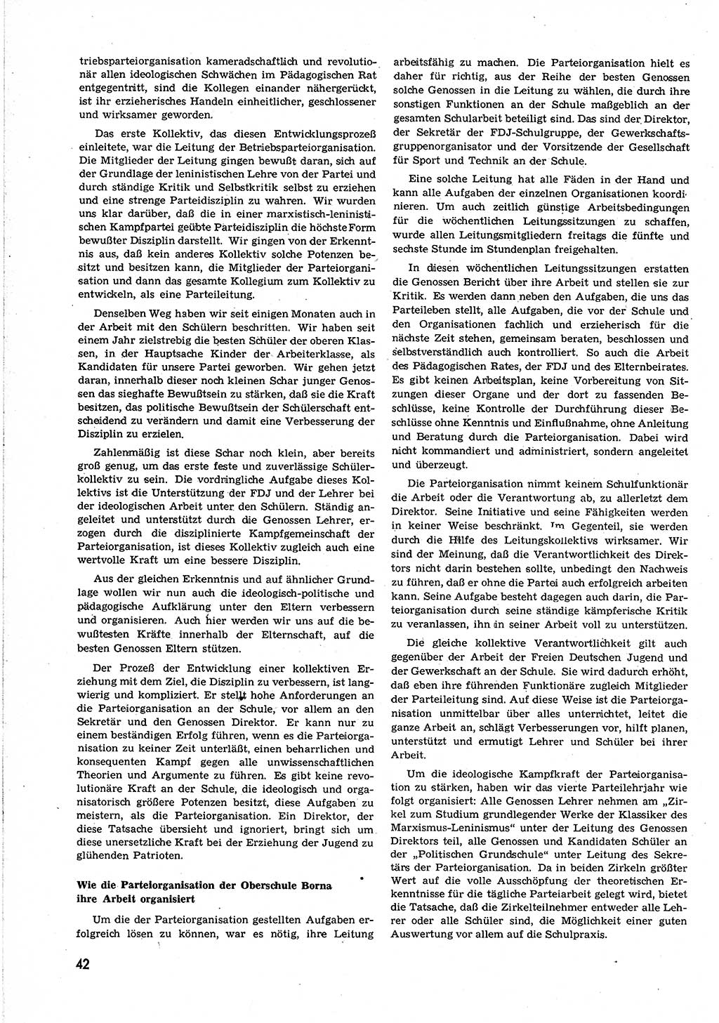 Neuer Weg (NW), Organ des Zentralkomitees (ZK) der SED (Sozialistische Einheitspartei Deutschlands) für alle Parteiarbeiter, 9. Jahrgang [Deutsche Demokratische Republik (DDR)] 1954, Heft 5/42 (NW ZK SED DDR 1954, H. 5/42)