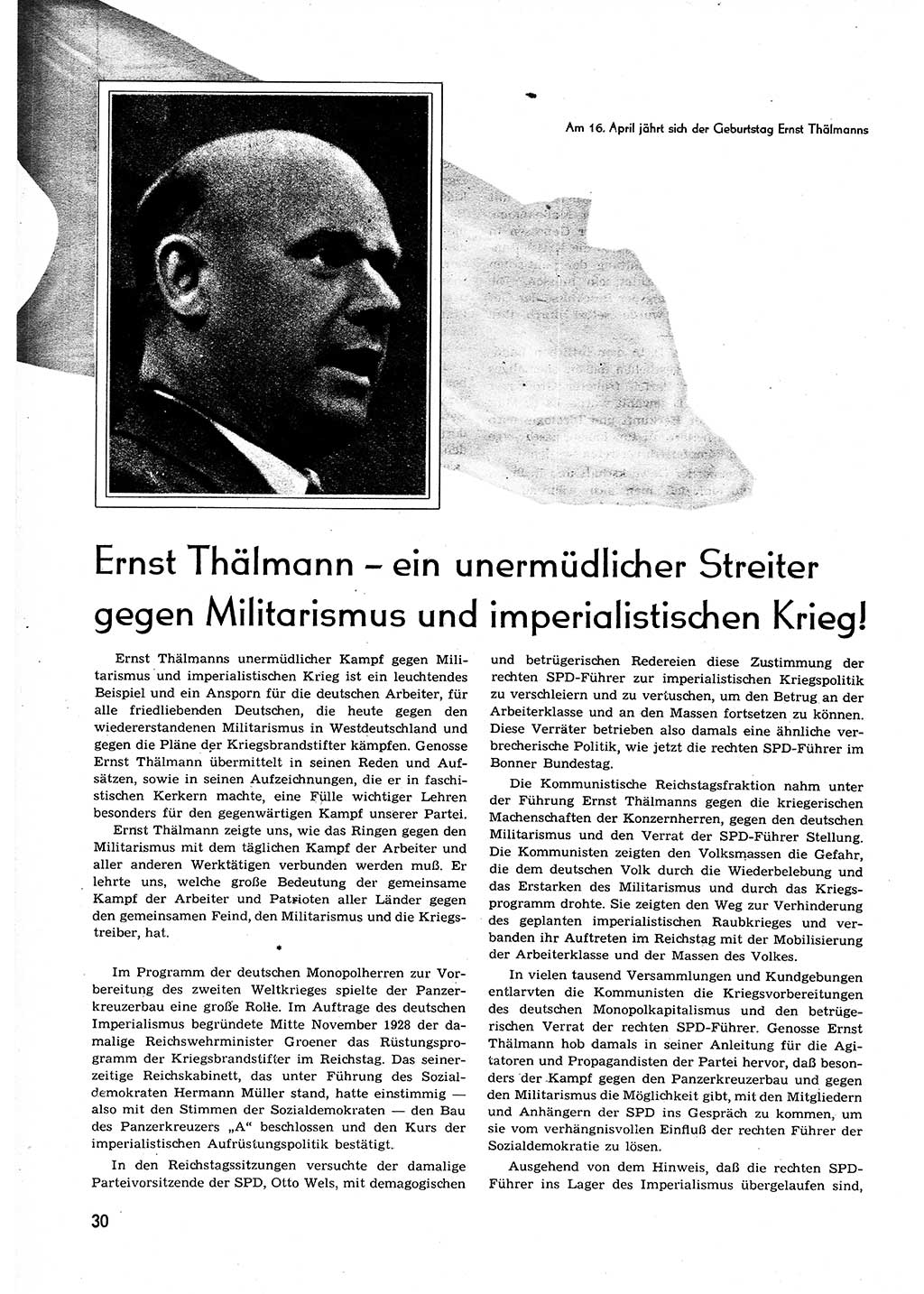 Neuer Weg (NW), Organ des Zentralkomitees (ZK) der SED (Sozialistische Einheitspartei Deutschlands) für alle Parteiarbeiter, 9. Jahrgang [Deutsche Demokratische Republik (DDR)] 1954, Heft 7/30 (NW ZK SED DDR 1954, H. 7/30)