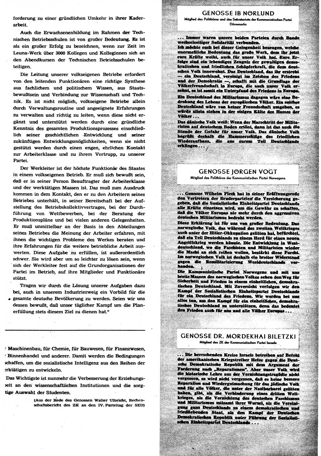 Neuer Weg (NW), Organ des Zentralkomitees (ZK) der SED (Sozialistische Einheitspartei Deutschlands) für alle Parteiarbeiter, 9. Jahrgang [Deutsche Demokratische Republik (DDR)] 1954, Heft 8/17 (NW ZK SED DDR 1954, H. 8/17)