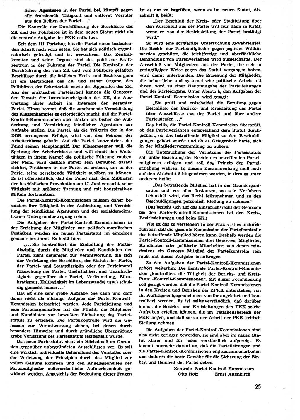 Neuer Weg (NW), Organ des Zentralkomitees (ZK) der SED (Sozialistische Einheitspartei Deutschlands) für alle Parteiarbeiter, 9. Jahrgang [Deutsche Demokratische Republik (DDR)] 1954, Heft 8/25 (NW ZK SED DDR 1954, H. 8/25)