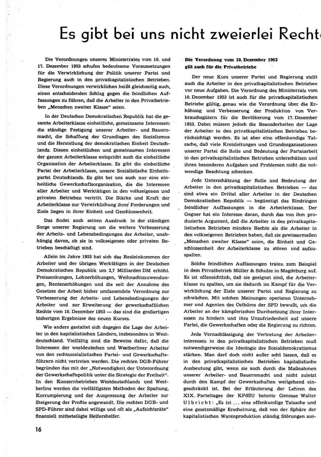 Neuer Weg (NW), Organ des Zentralkomitees (ZK) der SED (Sozialistische Einheitspartei Deutschlands) für alle Parteiarbeiter, 9. Jahrgang [Deutsche Demokratische Republik (DDR)] 1954, Heft 9/16 (NW ZK SED DDR 1954, H. 9/16)