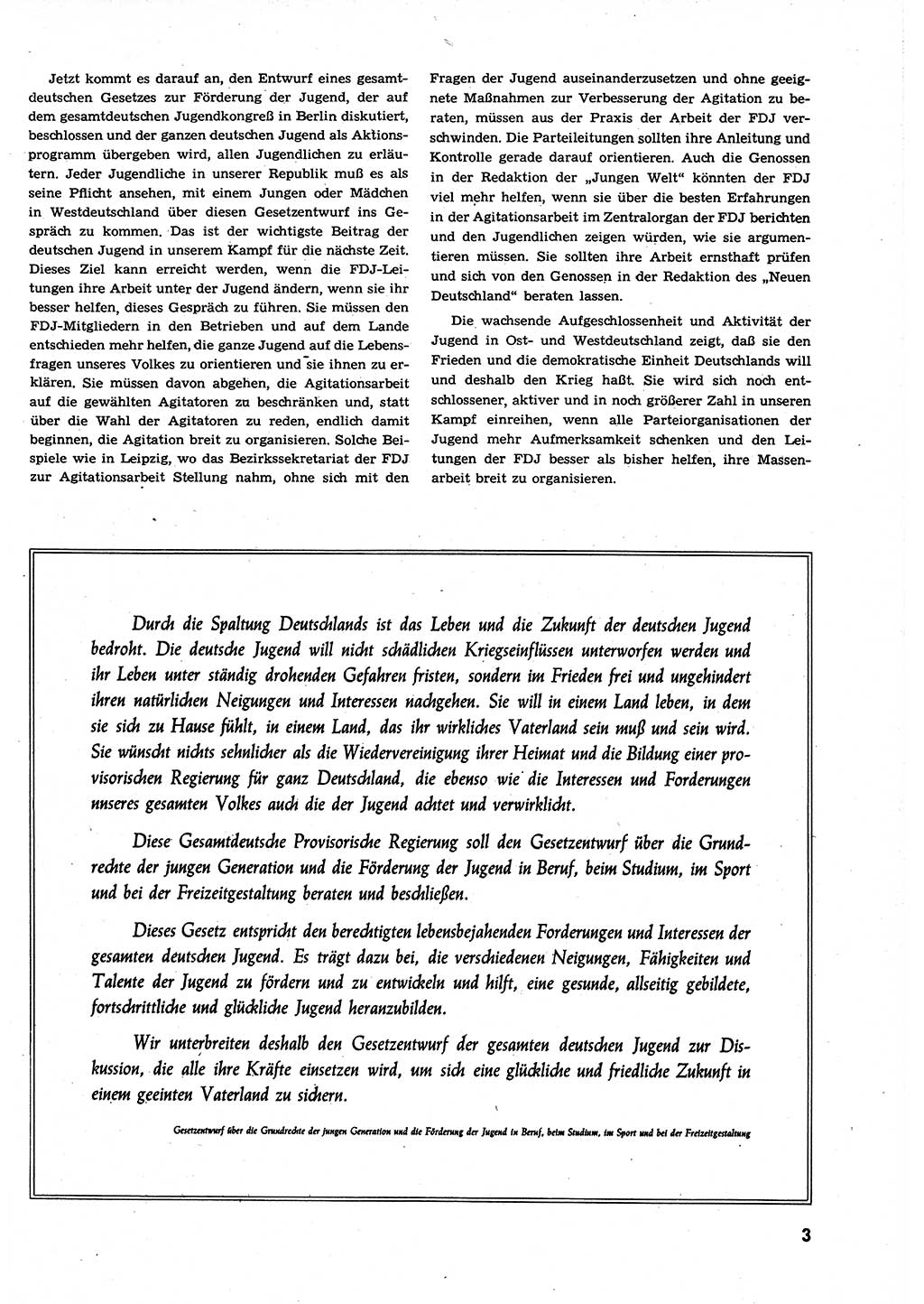 Neuer Weg (NW), Organ des Zentralkomitees (ZK) der SED (Sozialistische Einheitspartei Deutschlands) für alle Parteiarbeiter, 9. Jahrgang [Deutsche Demokratische Republik (DDR)] 1954, Heft 10/3 (NW ZK SED DDR 1954, H. 10/3)