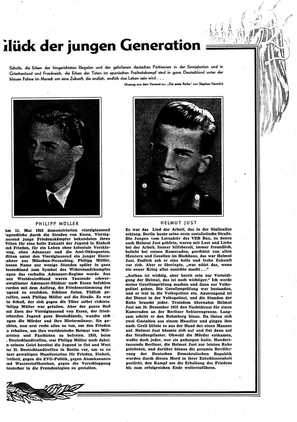 Neuer Weg (NW), Organ des Zentralkomitees (ZK) der SED (Sozialistische Einheitspartei Deutschlands) für alle Parteiarbeiter, 9. Jahrgang [Deutsche Demokratische Republik (DDR)] 1954, Heft 10/7 (NW ZK SED DDR 1954, H. 10/7)