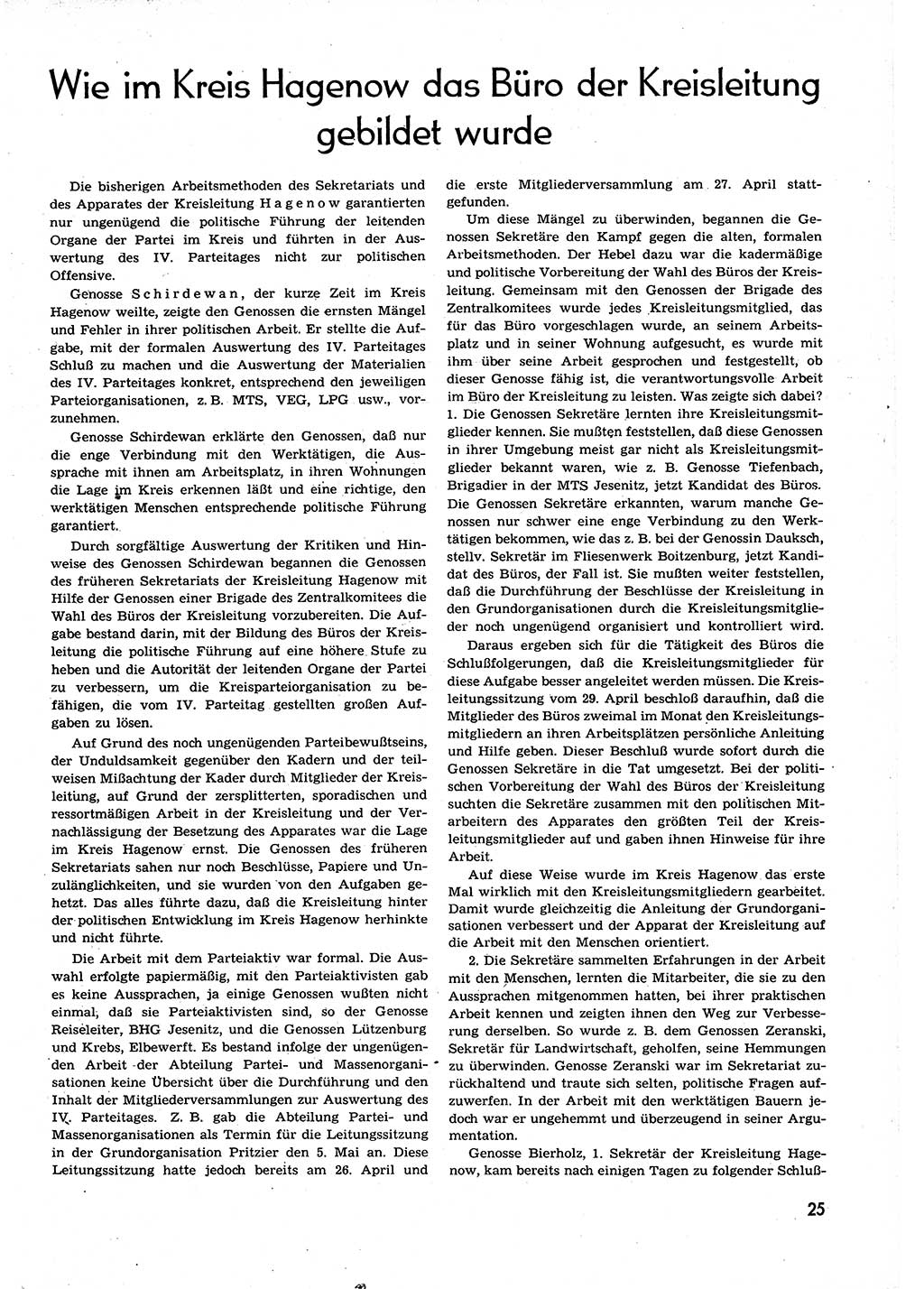 Neuer Weg (NW), Organ des Zentralkomitees (ZK) der SED (Sozialistische Einheitspartei Deutschlands) für alle Parteiarbeiter, 9. Jahrgang [Deutsche Demokratische Republik (DDR)] 1954, Heft 10/25 (NW ZK SED DDR 1954, H. 10/25)