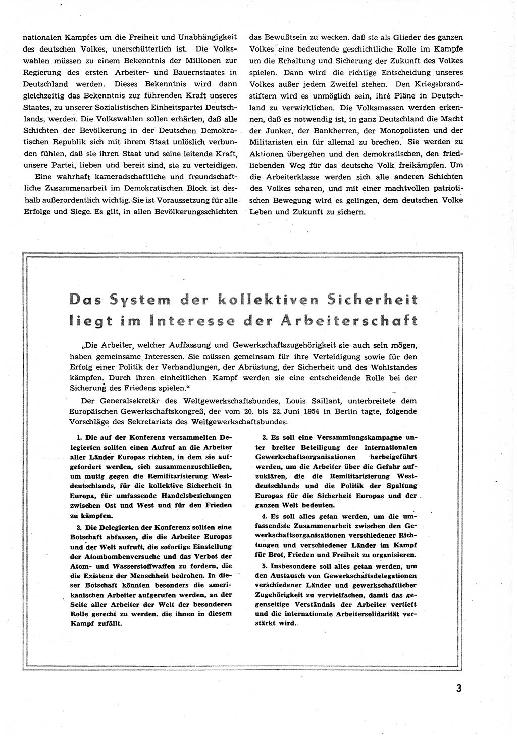 Neuer Weg (NW), Organ des Zentralkomitees (ZK) der SED (Sozialistische Einheitspartei Deutschlands) für alle Parteiarbeiter, 9. Jahrgang [Deutsche Demokratische Republik (DDR)] 1954, Heft 12/3 (NW ZK SED DDR 1954, H. 12/3)