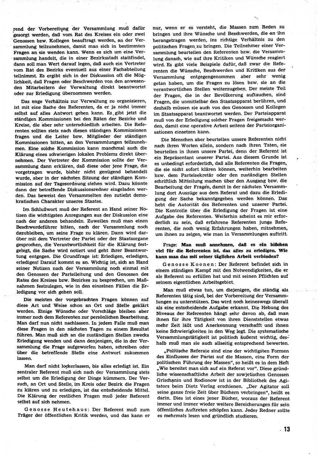 Neuer Weg (NW), Organ des Zentralkomitees (ZK) der SED (Sozialistische Einheitspartei Deutschlands) für alle Parteiarbeiter, 9. Jahrgang [Deutsche Demokratische Republik (DDR)] 1954, Heft 12/13 (NW ZK SED DDR 1954, H. 12/13)