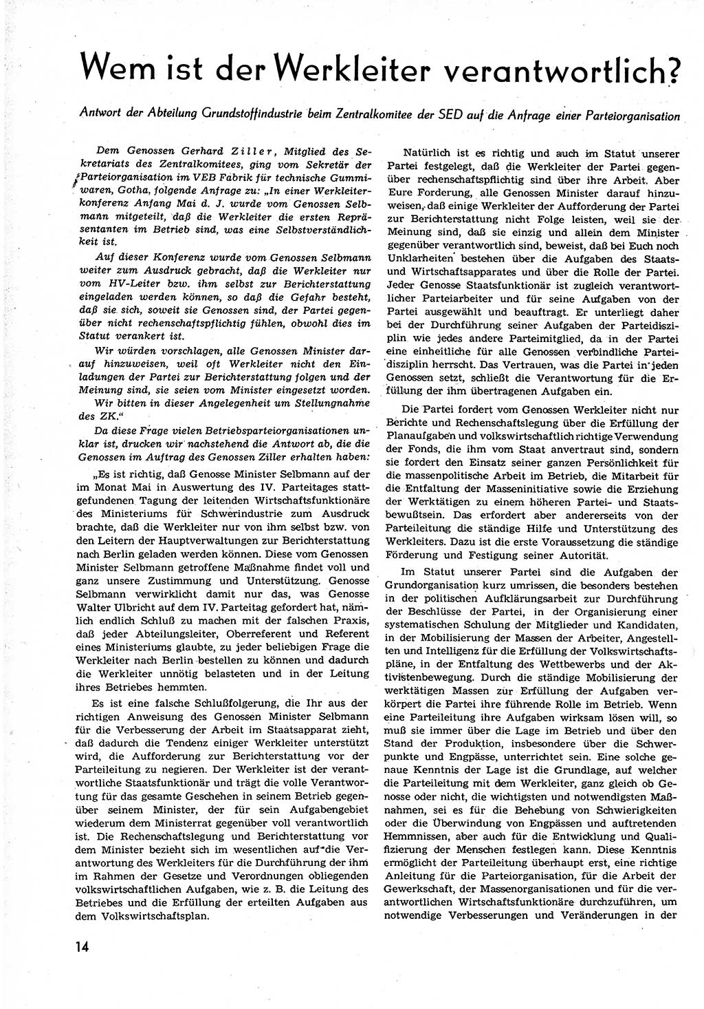 Neuer Weg (NW), Organ des Zentralkomitees (ZK) der SED (Sozialistische Einheitspartei Deutschlands) für alle Parteiarbeiter, 9. Jahrgang [Deutsche Demokratische Republik (DDR)] 1954, Heft 12/14 (NW ZK SED DDR 1954, H. 12/14)