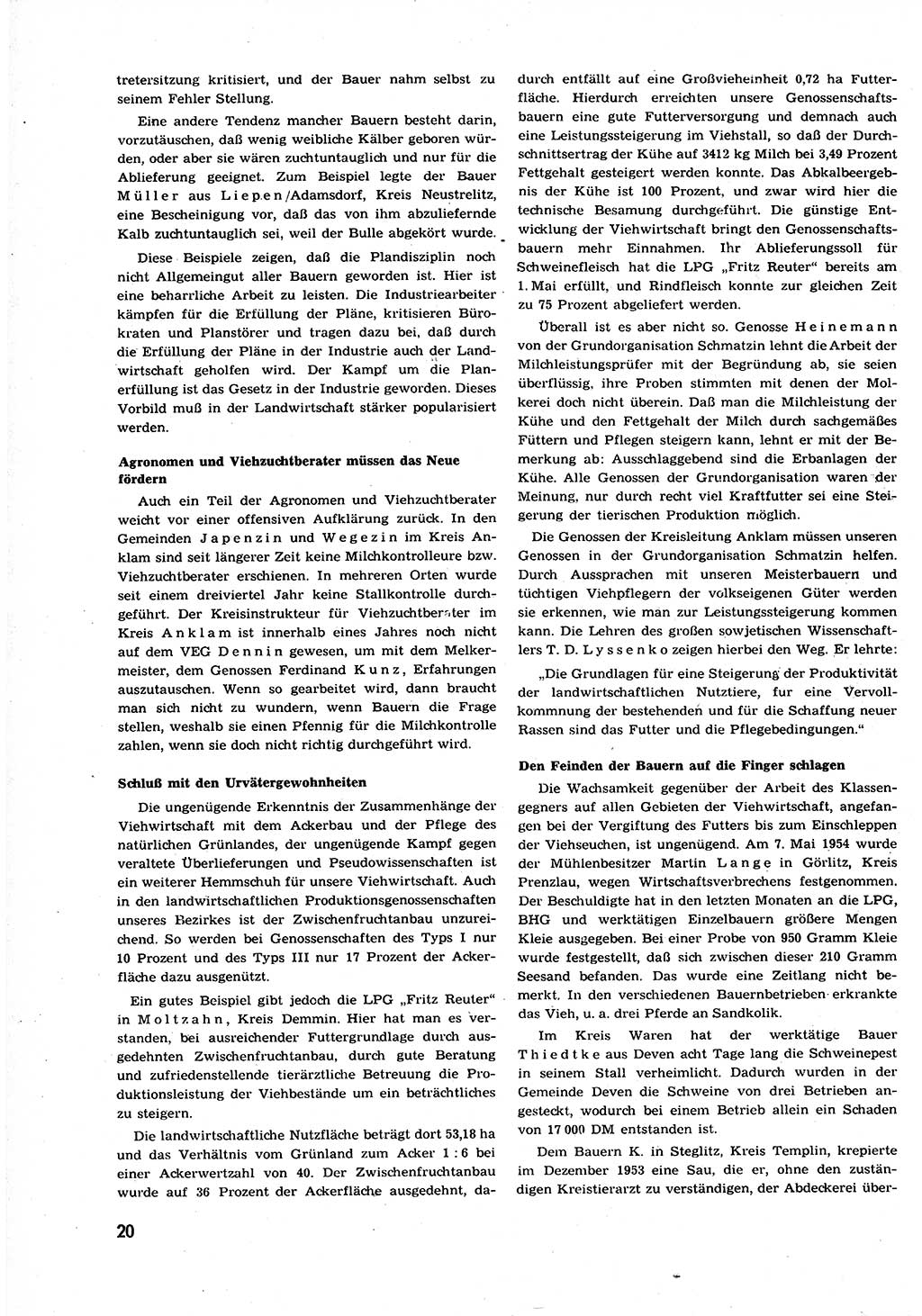 Neuer Weg (NW), Organ des Zentralkomitees (ZK) der SED (Sozialistische Einheitspartei Deutschlands) für alle Parteiarbeiter, 9. Jahrgang [Deutsche Demokratische Republik (DDR)] 1954, Heft 12/20 (NW ZK SED DDR 1954, H. 12/20)