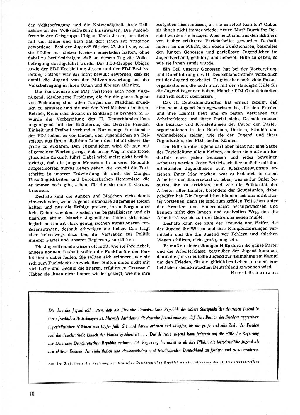 Neuer Weg (NW), Organ des Zentralkomitees (ZK) der SED (Sozialistische Einheitspartei Deutschlands) für alle Parteiarbeiter, 9. Jahrgang [Deutsche Demokratische Republik (DDR)] 1954, Heft 13/10 (NW ZK SED DDR 1954, H. 13/10)