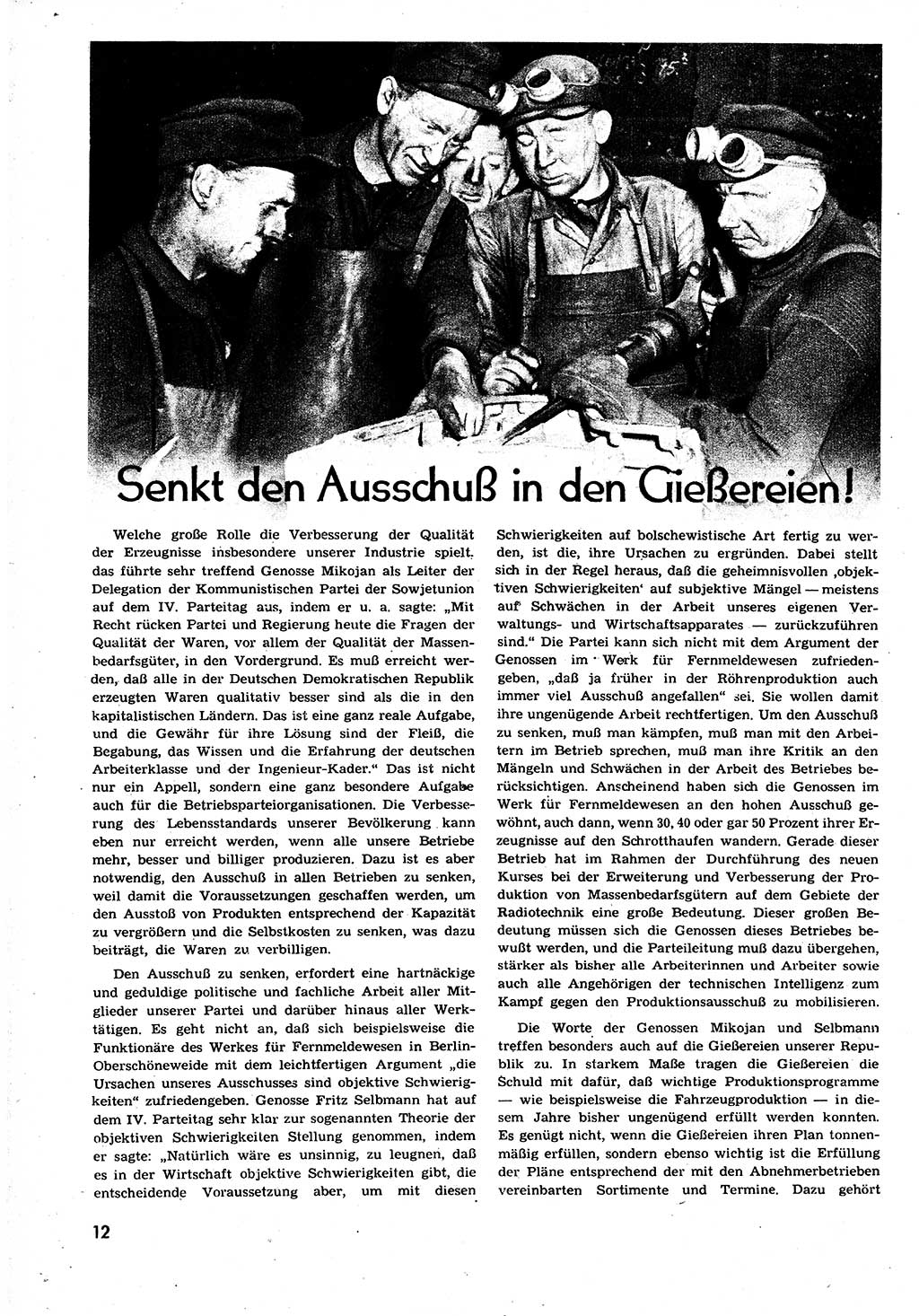 Neuer Weg (NW), Organ des Zentralkomitees (ZK) der SED (Sozialistische Einheitspartei Deutschlands) für alle Parteiarbeiter, 9. Jahrgang [Deutsche Demokratische Republik (DDR)] 1954, Heft 13/12 (NW ZK SED DDR 1954, H. 13/12)