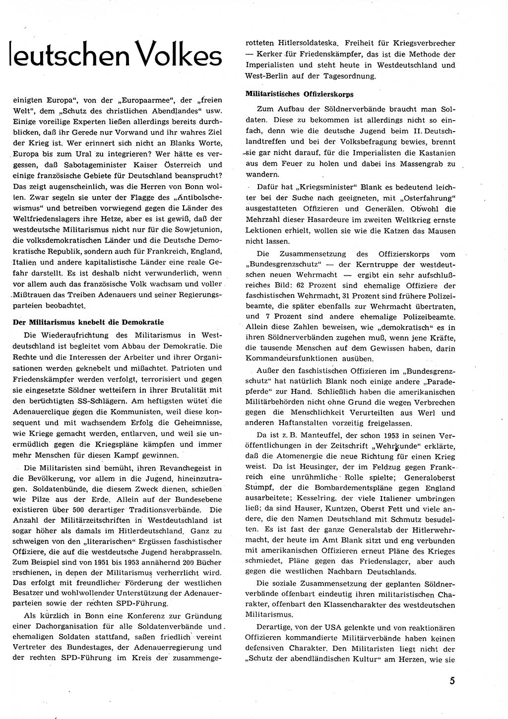 Neuer Weg (NW), Organ des Zentralkomitees (ZK) der SED (Sozialistische Einheitspartei Deutschlands) für alle Parteiarbeiter, 9. Jahrgang [Deutsche Demokratische Republik (DDR)] 1954, Heft 14/5 (NW ZK SED DDR 1954, H. 14/5)