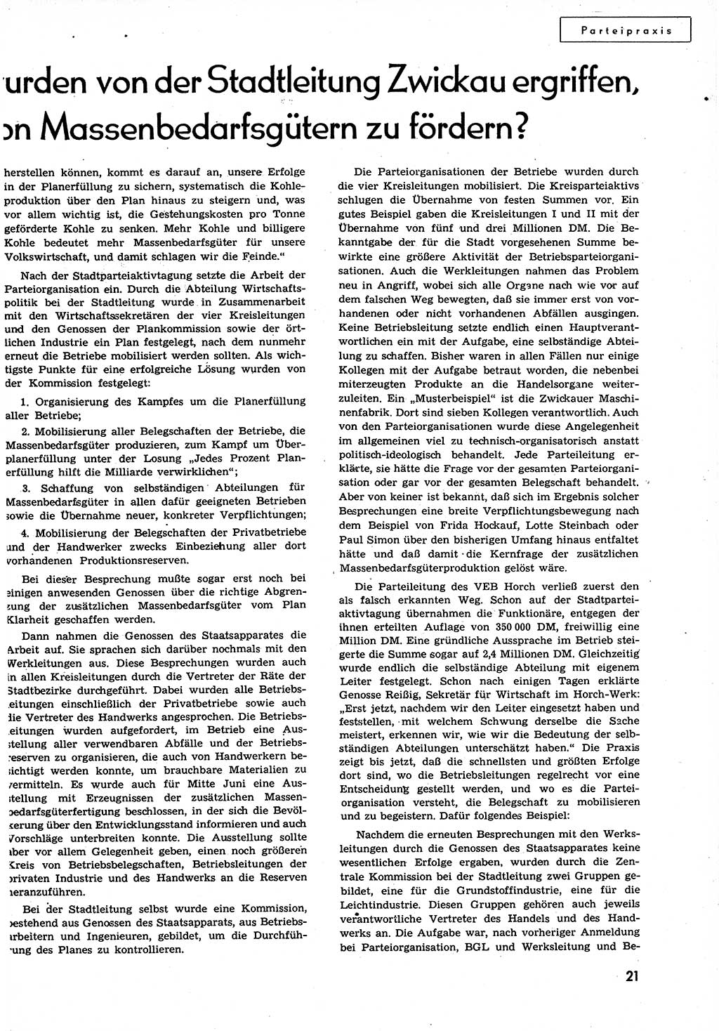 Neuer Weg (NW), Organ des Zentralkomitees (ZK) der SED (Sozialistische Einheitspartei Deutschlands) für alle Parteiarbeiter, 9. Jahrgang [Deutsche Demokratische Republik (DDR)] 1954, Heft 15/21 (NW ZK SED DDR 1954, H. 15/21)