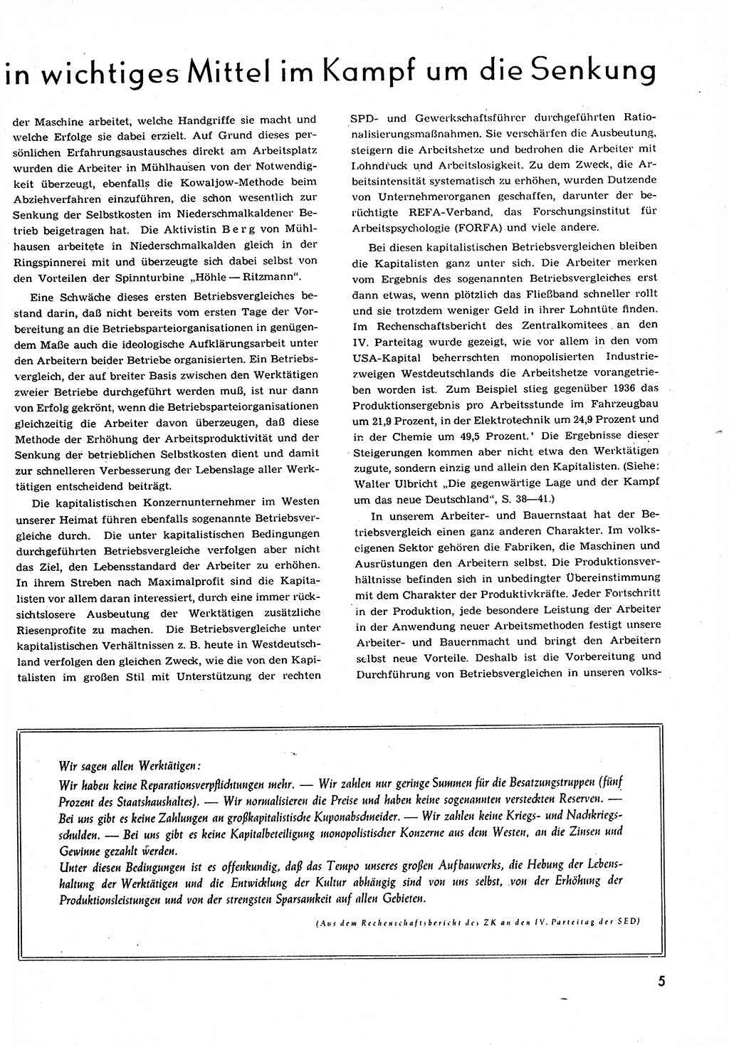 Neuer Weg (NW), Organ des Zentralkomitees (ZK) der SED (Sozialistische Einheitspartei Deutschlands) für alle Parteiarbeiter, 9. Jahrgang [Deutsche Demokratische Republik (DDR)] 1954, Heft 16/5 (NW ZK SED DDR 1954, H. 16/5)