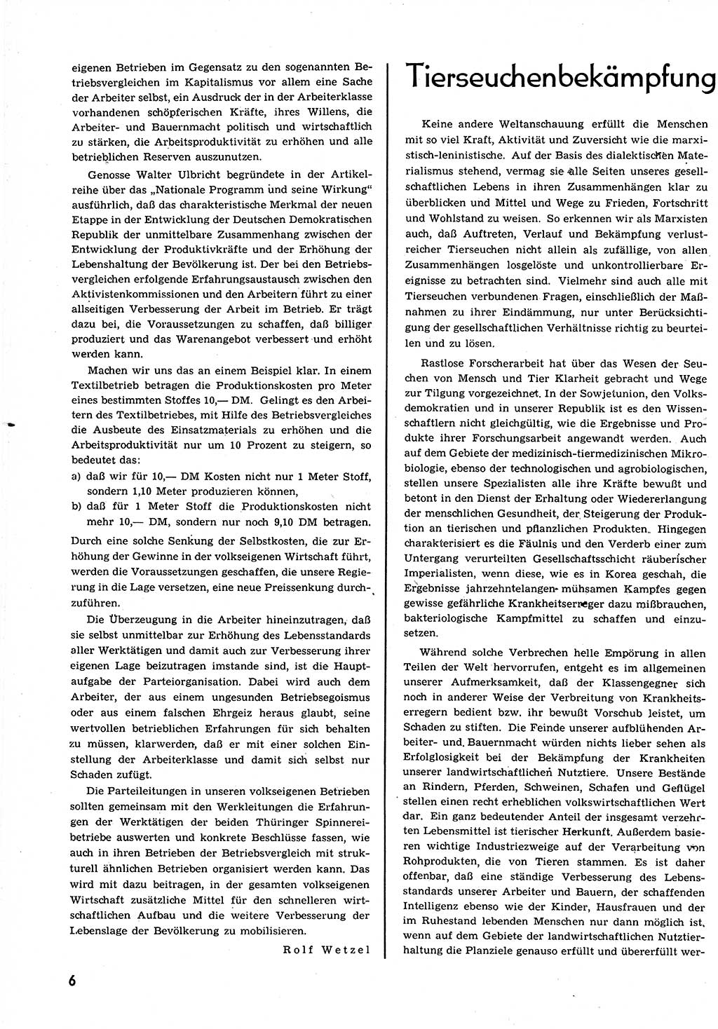 Neuer Weg (NW), Organ des Zentralkomitees (ZK) der SED (Sozialistische Einheitspartei Deutschlands) für alle Parteiarbeiter, 9. Jahrgang [Deutsche Demokratische Republik (DDR)] 1954, Heft 16/6 (NW ZK SED DDR 1954, H. 16/6)