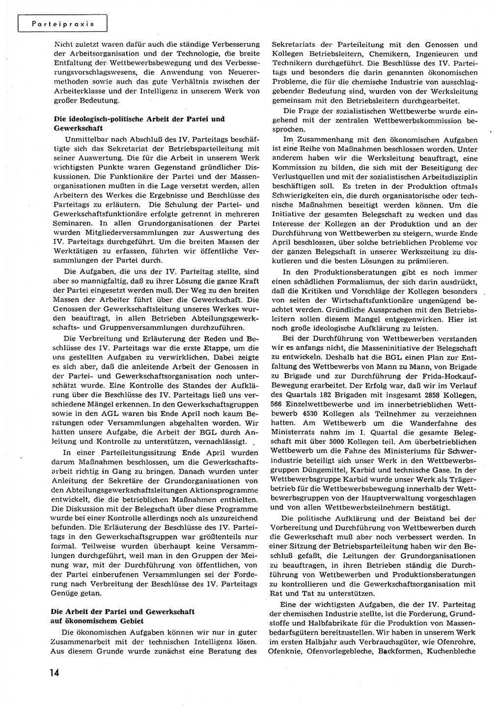 Neuer Weg (NW), Organ des Zentralkomitees (ZK) der SED (Sozialistische Einheitspartei Deutschlands) für alle Parteiarbeiter, 9. Jahrgang [Deutsche Demokratische Republik (DDR)] 1954, Heft 16/14 (NW ZK SED DDR 1954, H. 16/14)