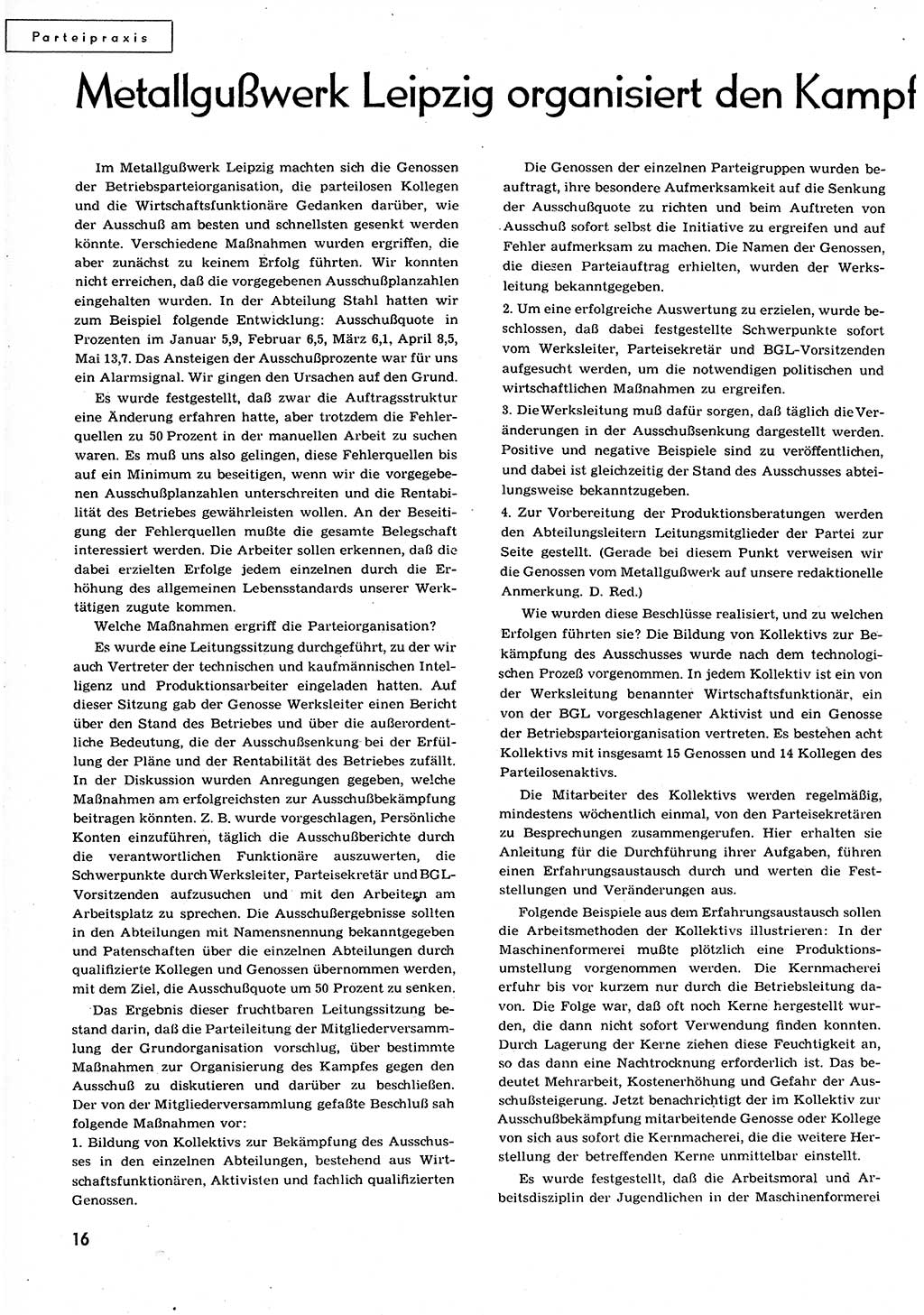 Neuer Weg (NW), Organ des Zentralkomitees (ZK) der SED (Sozialistische Einheitspartei Deutschlands) für alle Parteiarbeiter, 9. Jahrgang [Deutsche Demokratische Republik (DDR)] 1954, Heft 16/16 (NW ZK SED DDR 1954, H. 16/16)