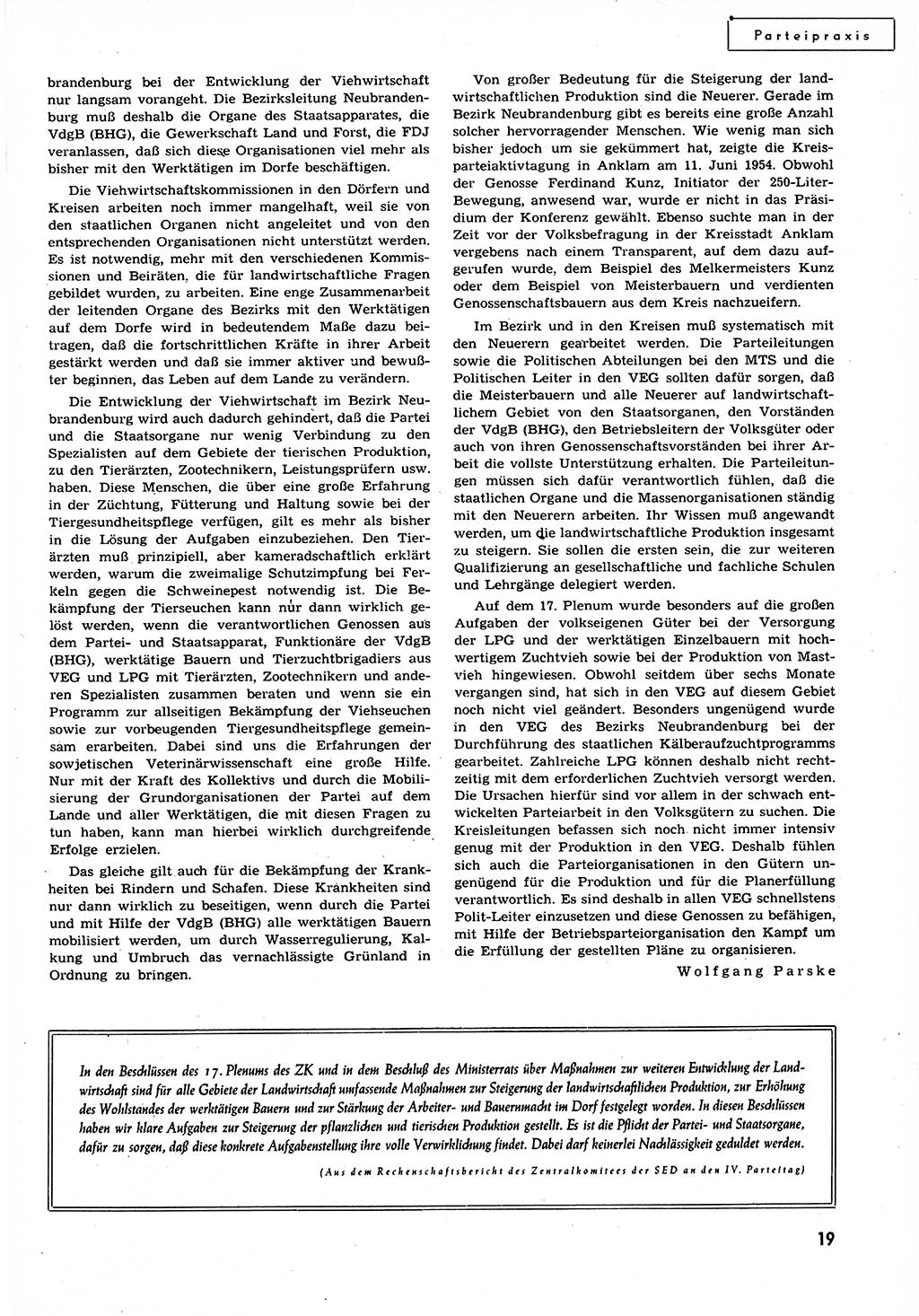 Neuer Weg (NW), Organ des Zentralkomitees (ZK) der SED (Sozialistische Einheitspartei Deutschlands) für alle Parteiarbeiter, 9. Jahrgang [Deutsche Demokratische Republik (DDR)] 1954, Heft 16/19 (NW ZK SED DDR 1954, H. 16/19)