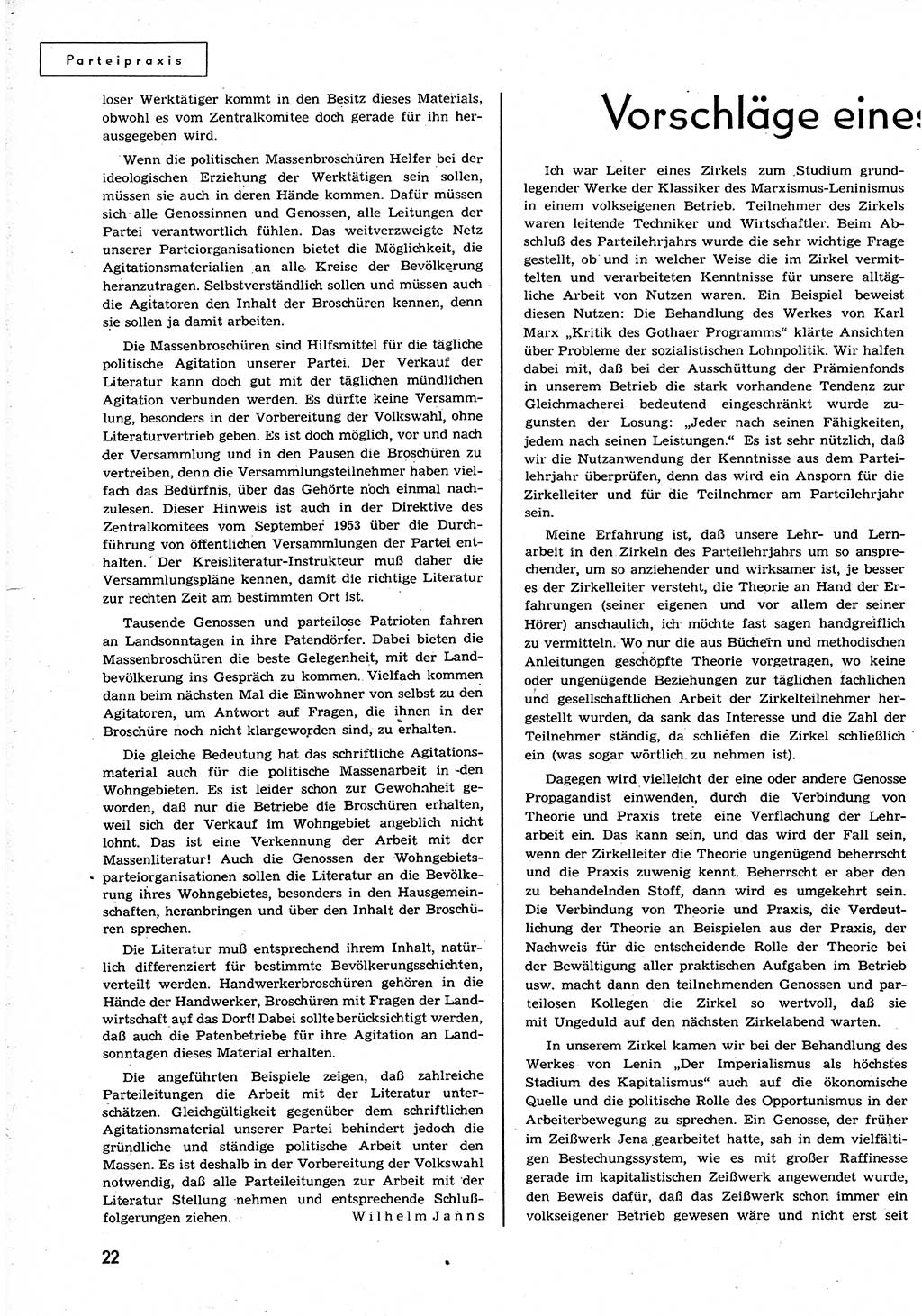 Neuer Weg (NW), Organ des Zentralkomitees (ZK) der SED (Sozialistische Einheitspartei Deutschlands) für alle Parteiarbeiter, 9. Jahrgang [Deutsche Demokratische Republik (DDR)] 1954, Heft 18/22 (NW ZK SED DDR 1954, H. 18/22)