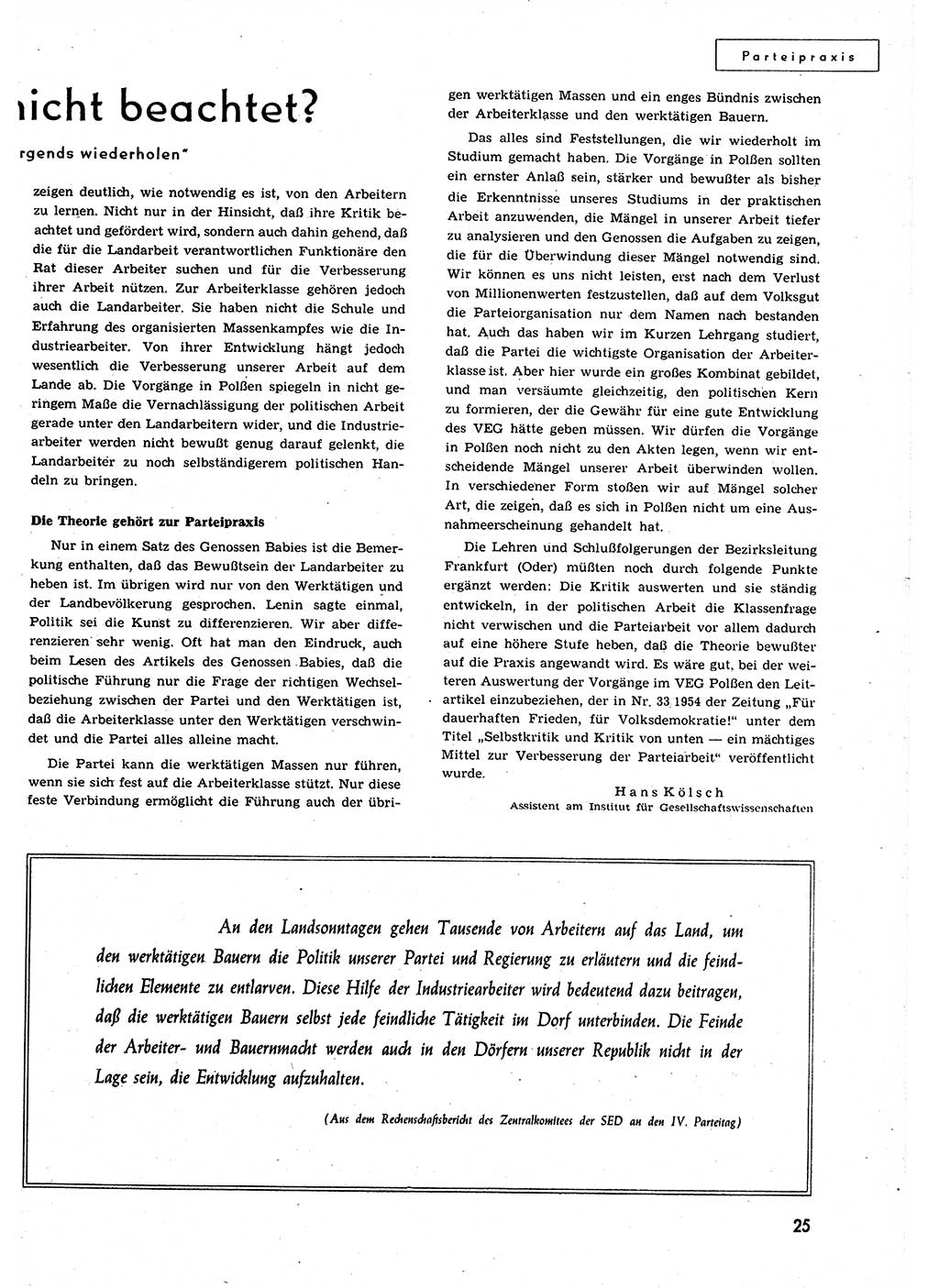 Neuer Weg (NW), Organ des Zentralkomitees (ZK) der SED (Sozialistische Einheitspartei Deutschlands) für alle Parteiarbeiter, 9. Jahrgang [Deutsche Demokratische Republik (DDR)] 1954, Heft 18/25 (NW ZK SED DDR 1954, H. 18/25)