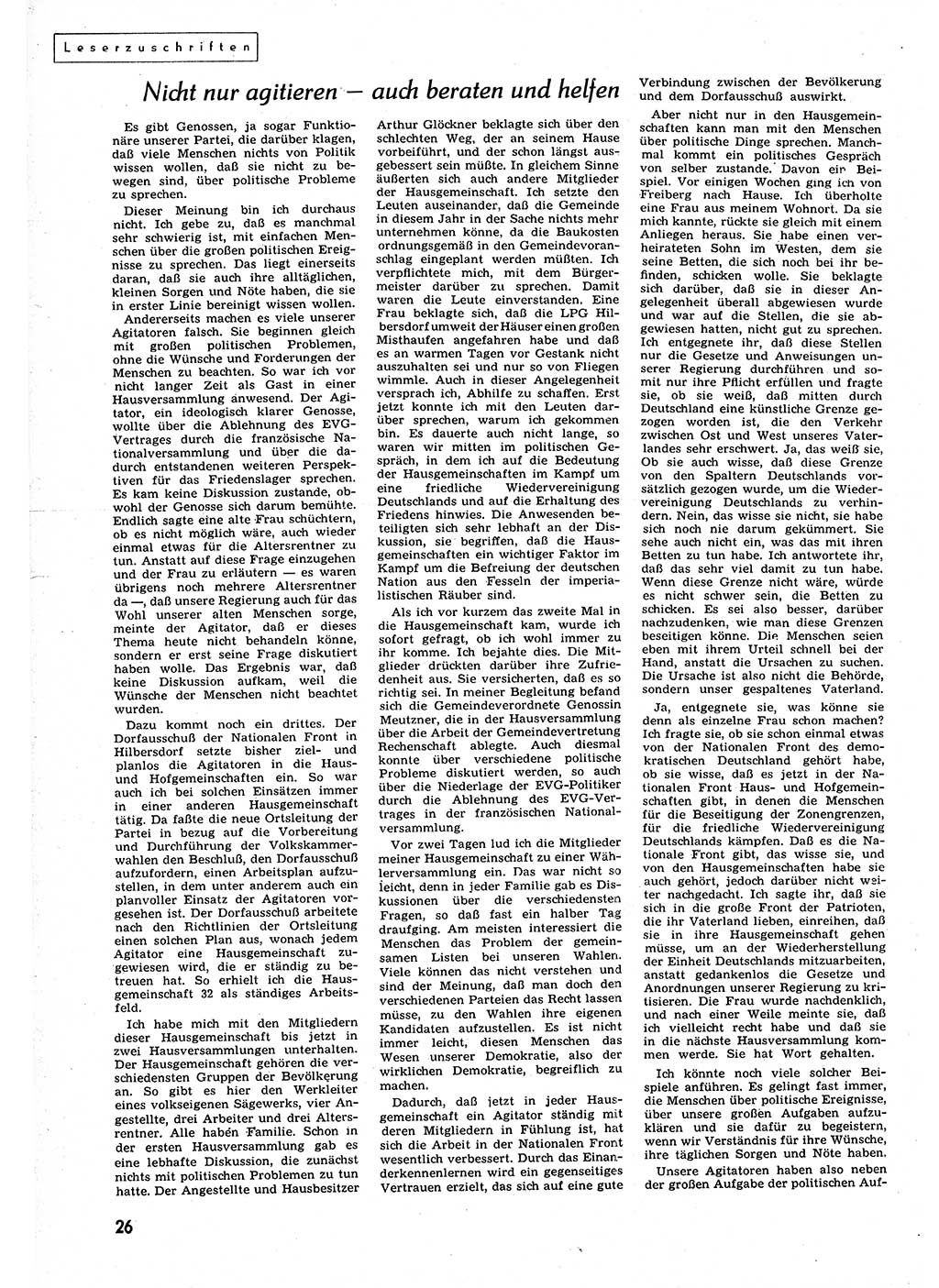 Neuer Weg (NW), Organ des Zentralkomitees (ZK) der SED (Sozialistische Einheitspartei Deutschlands) für alle Parteiarbeiter, 9. Jahrgang [Deutsche Demokratische Republik (DDR)] 1954, Heft 18/26 (NW ZK SED DDR 1954, H. 18/26)