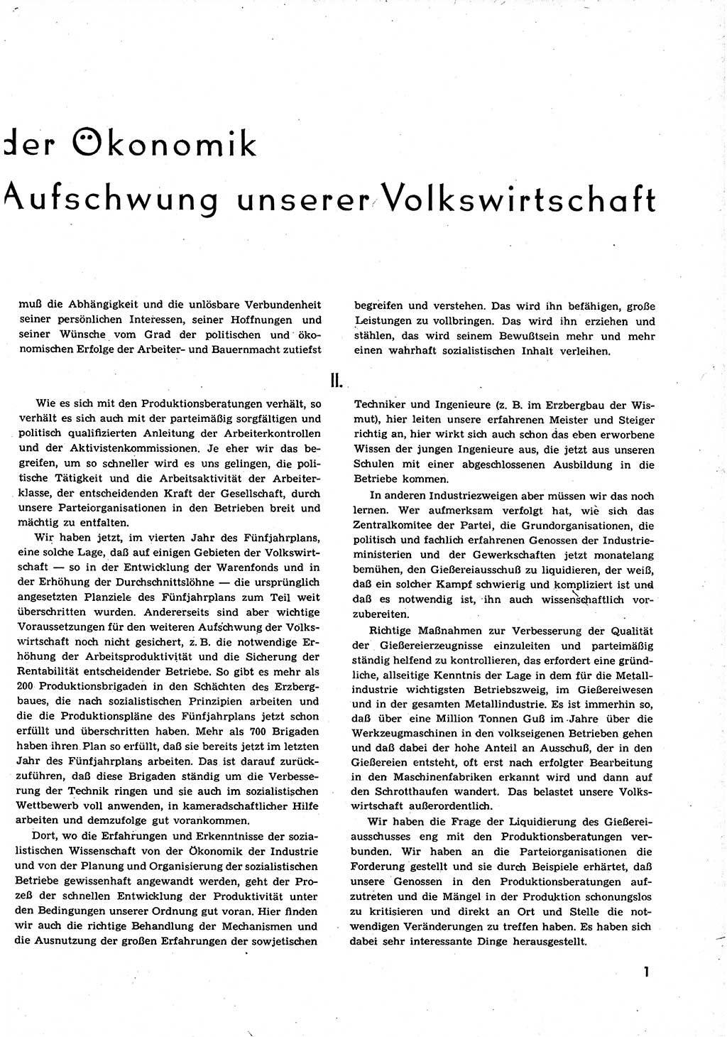 Neuer Weg (NW), Organ des Zentralkomitees (ZK) der SED (Sozialistische Einheitspartei Deutschlands) für alle Parteiarbeiter, 9. Jahrgang [Deutsche Demokratische Republik (DDR)] 1954, Heft 19/1 (NW ZK SED DDR 1954, H. 19/1)