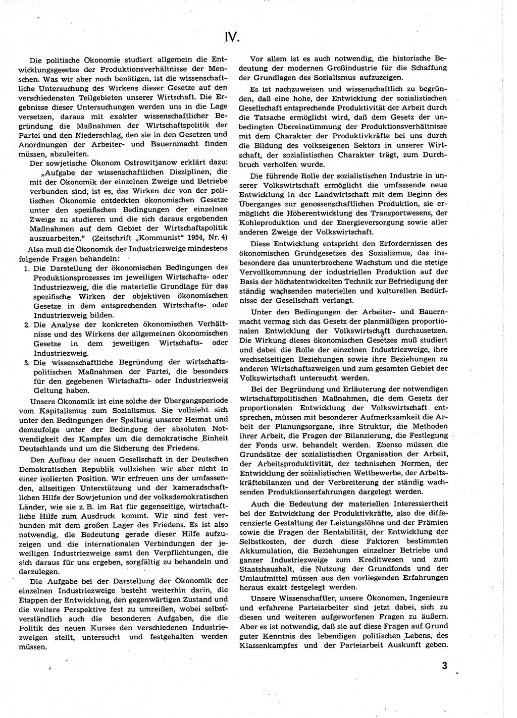 Neuer Weg (NW), Organ des Zentralkomitees (ZK) der SED (Sozialistische Einheitspartei Deutschlands) für alle Parteiarbeiter, 9. Jahrgang [Deutsche Demokratische Republik (DDR)] 1954, Heft 19/3 (NW ZK SED DDR 1954, H. 19/3)