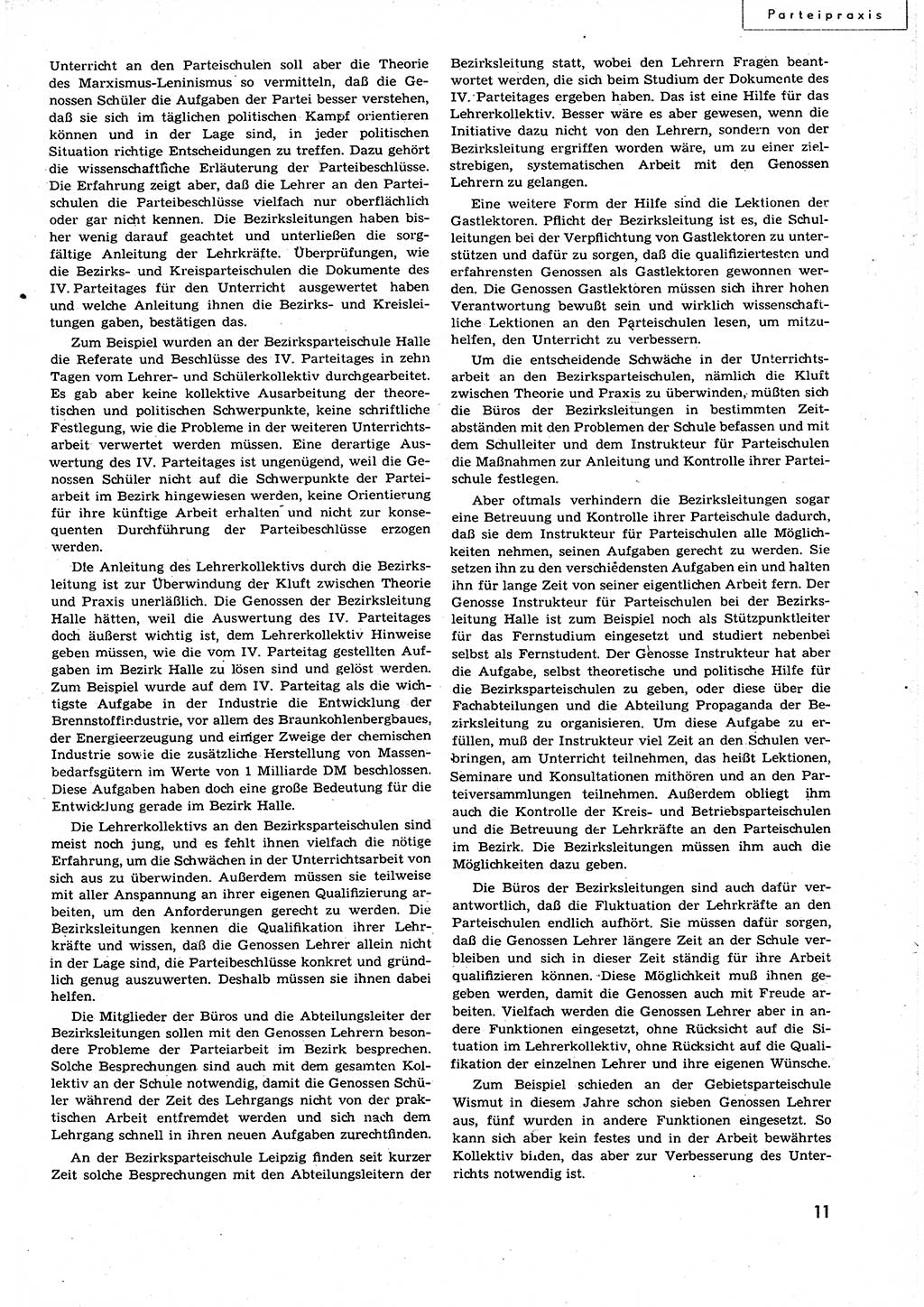Neuer Weg (NW), Organ des Zentralkomitees (ZK) der SED (Sozialistische Einheitspartei Deutschlands) für alle Parteiarbeiter, 9. Jahrgang [Deutsche Demokratische Republik (DDR)] 1954, Heft 19/11 (NW ZK SED DDR 1954, H. 19/11)