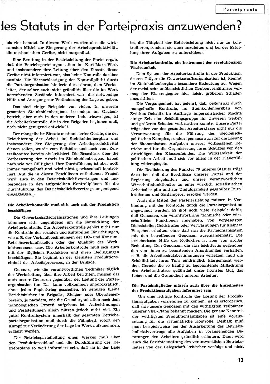 Neuer Weg (NW), Organ des Zentralkomitees (ZK) der SED (Sozialistische Einheitspartei Deutschlands) für alle Parteiarbeiter, 9. Jahrgang [Deutsche Demokratische Republik (DDR)] 1954, Heft 19/13 (NW ZK SED DDR 1954, H. 19/13)