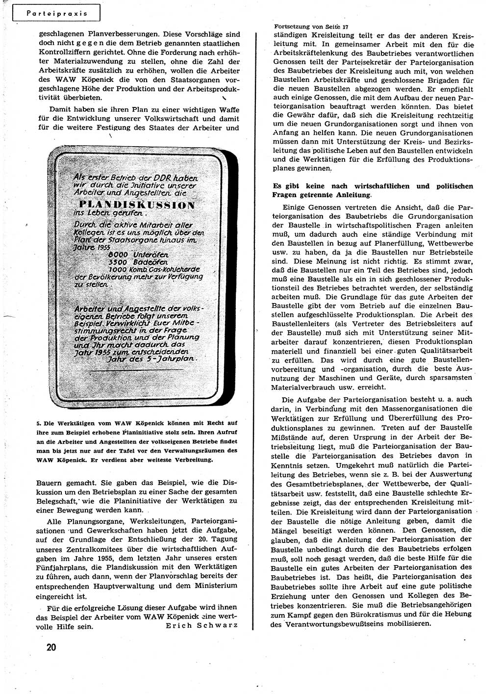 Neuer Weg (NW), Organ des Zentralkomitees (ZK) der SED (Sozialistische Einheitspartei Deutschlands) für alle Parteiarbeiter, 9. Jahrgang [Deutsche Demokratische Republik (DDR)] 1954, Heft 19/20 (NW ZK SED DDR 1954, H. 19/20)