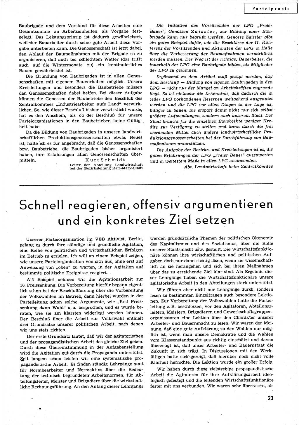 Neuer Weg (NW), Organ des Zentralkomitees (ZK) der SED (Sozialistische Einheitspartei Deutschlands) für alle Parteiarbeiter, 9. Jahrgang [Deutsche Demokratische Republik (DDR)] 1954, Heft 19/23 (NW ZK SED DDR 1954, H. 19/23)