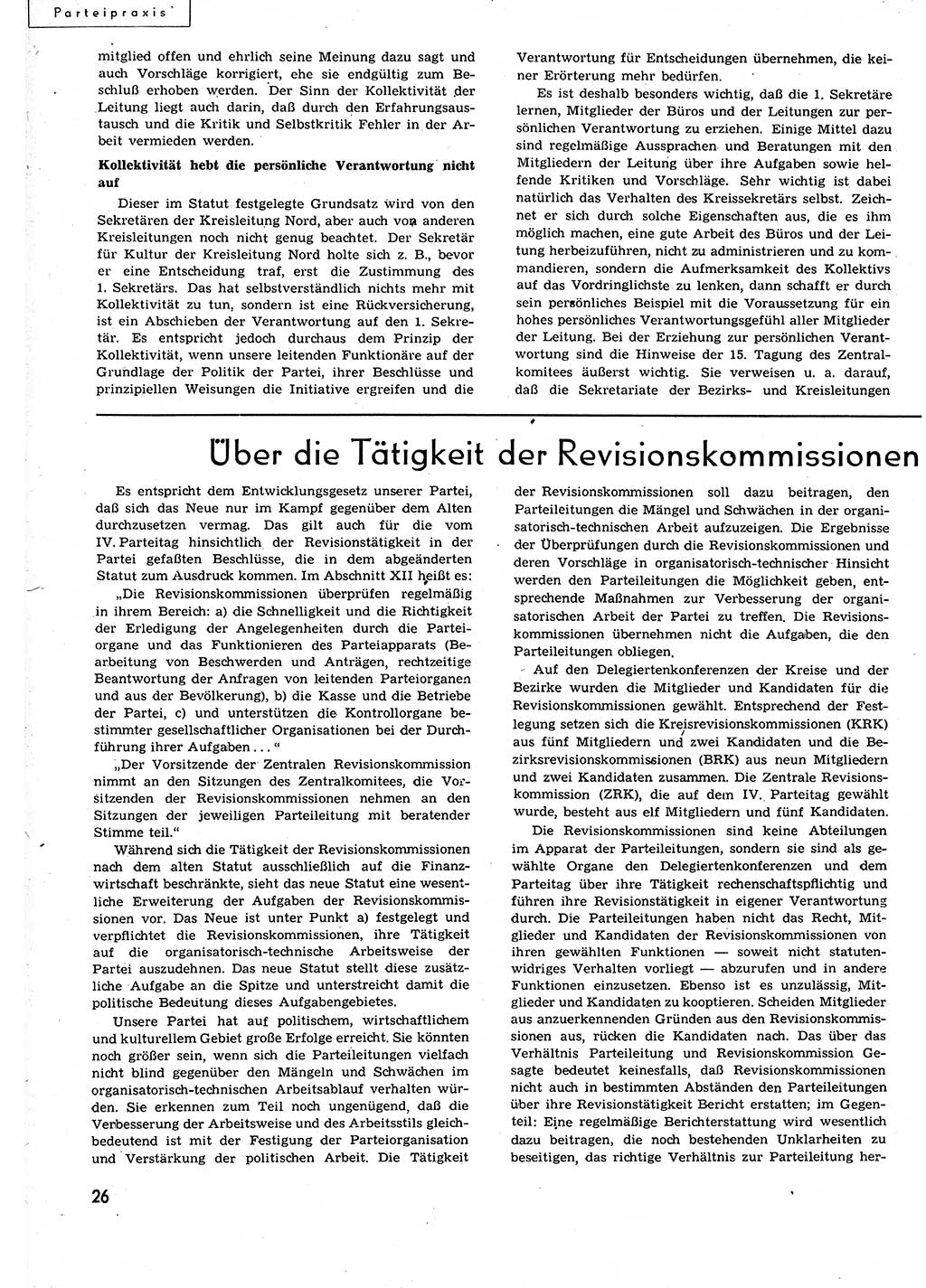 Neuer Weg (NW), Organ des Zentralkomitees (ZK) der SED (Sozialistische Einheitspartei Deutschlands) für alle Parteiarbeiter, 9. Jahrgang [Deutsche Demokratische Republik (DDR)] 1954, Heft 19/26 (NW ZK SED DDR 1954, H. 19/26)