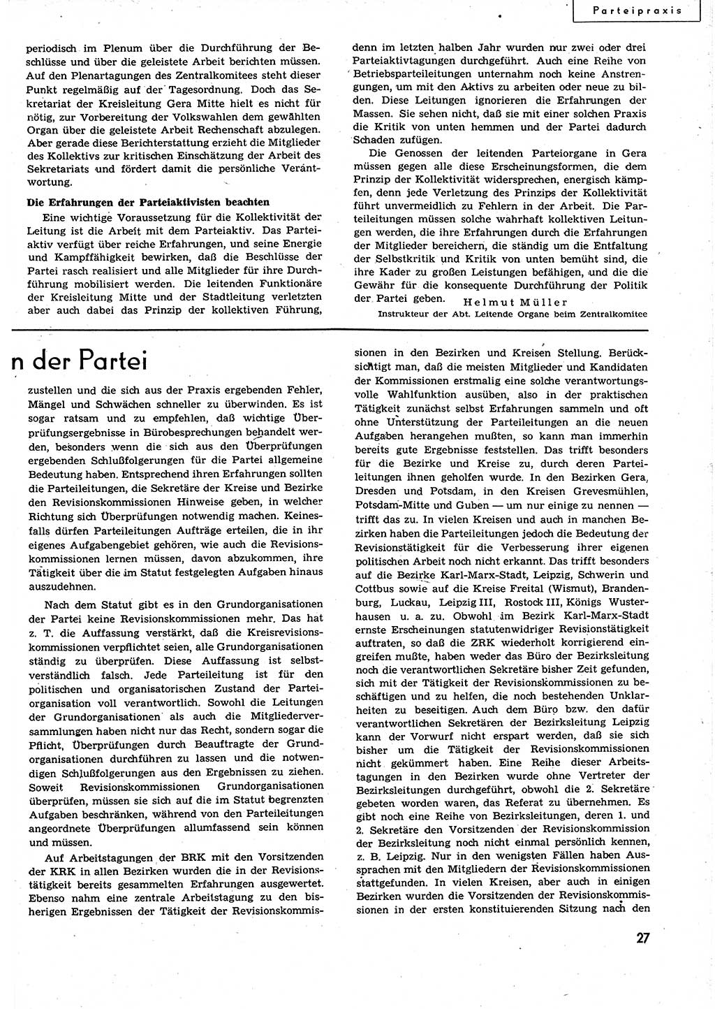 Neuer Weg (NW), Organ des Zentralkomitees (ZK) der SED (Sozialistische Einheitspartei Deutschlands) für alle Parteiarbeiter, 9. Jahrgang [Deutsche Demokratische Republik (DDR)] 1954, Heft 19/27 (NW ZK SED DDR 1954, H. 19/27)