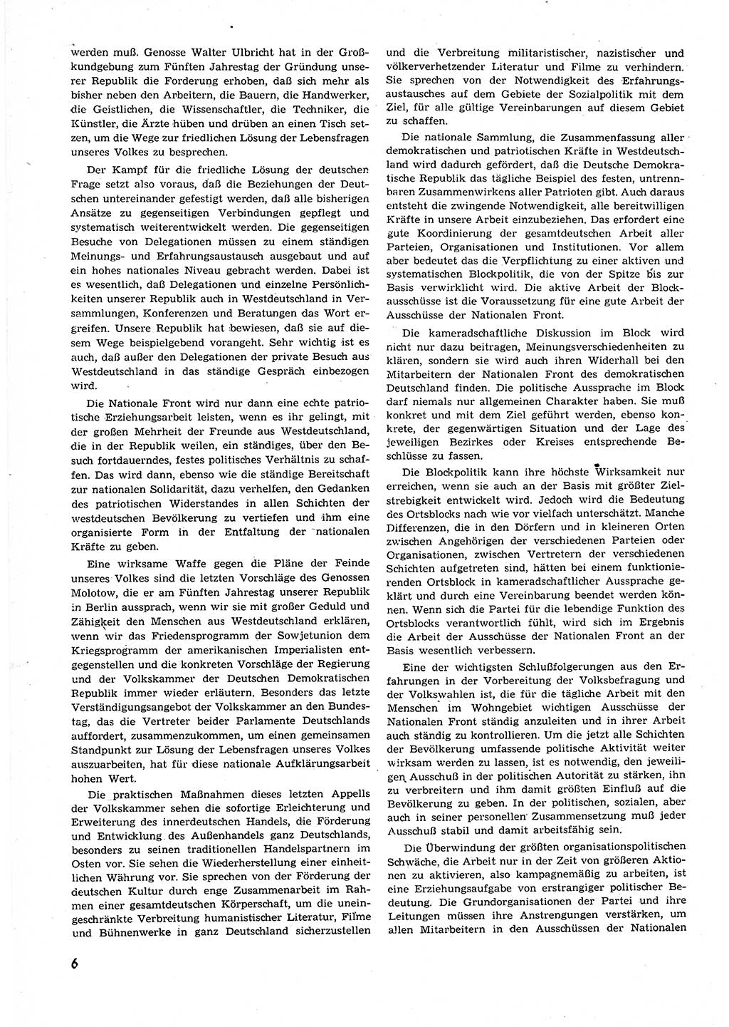 Neuer Weg (NW), Organ des Zentralkomitees (ZK) der SED (Sozialistische Einheitspartei Deutschlands) für alle Parteiarbeiter, 9. Jahrgang [Deutsche Demokratische Republik (DDR)] 1954, Heft 20/6 (NW ZK SED DDR 1954, H. 20/6)
