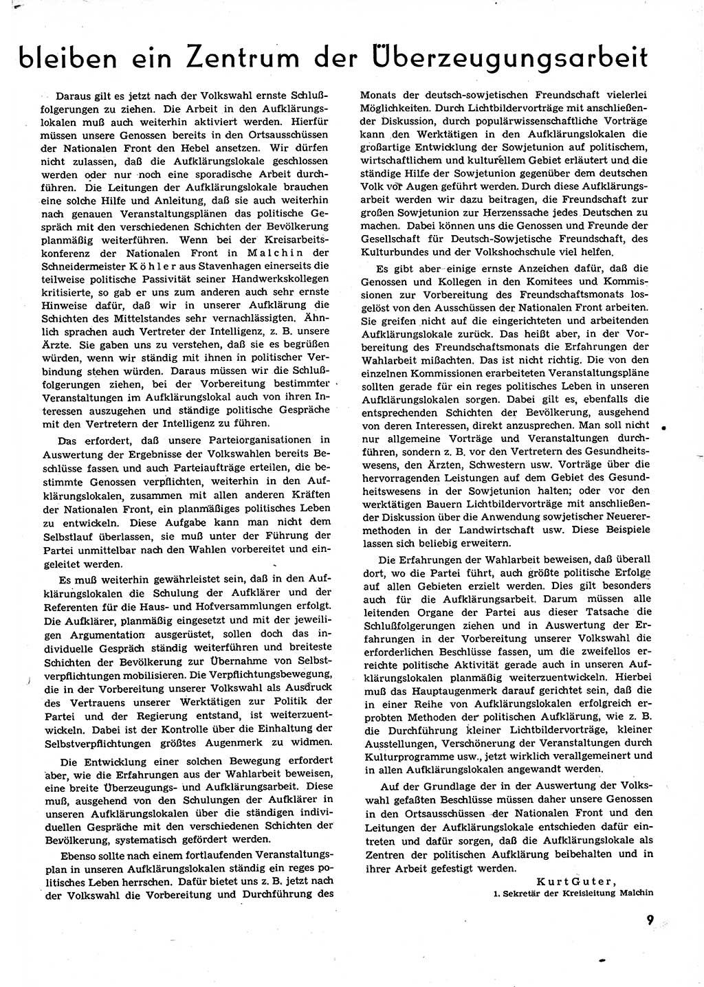 Neuer Weg (NW), Organ des Zentralkomitees (ZK) der SED (Sozialistische Einheitspartei Deutschlands) für alle Parteiarbeiter, 9. Jahrgang [Deutsche Demokratische Republik (DDR)] 1954, Heft 20/9 (NW ZK SED DDR 1954, H. 20/9)