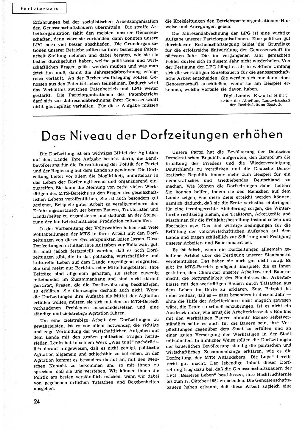 Neuer Weg (NW), Organ des Zentralkomitees (ZK) der SED (Sozialistische Einheitspartei Deutschlands) für alle Parteiarbeiter, 9. Jahrgang [Deutsche Demokratische Republik (DDR)] 1954, Heft 20/24 (NW ZK SED DDR 1954, H. 20/24)