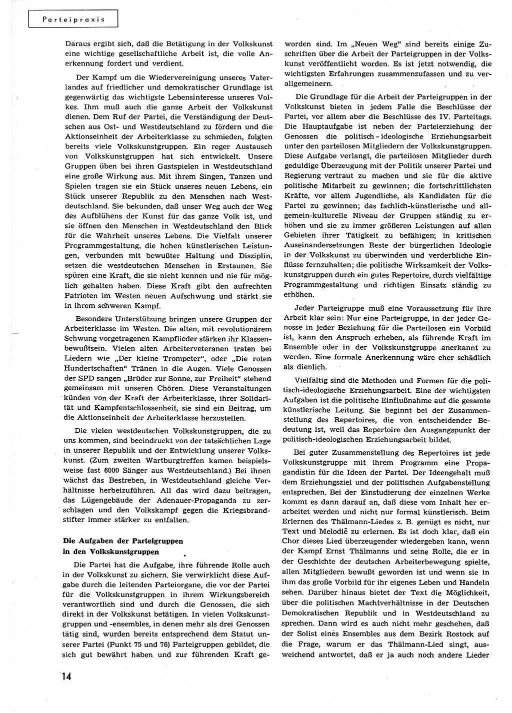 Neuer Weg (NW), Organ des Zentralkomitees (ZK) der SED (Sozialistische Einheitspartei Deutschlands) für alle Parteiarbeiter, 9. Jahrgang [Deutsche Demokratische Republik (DDR)] 1954, Heft 21/14 (NW ZK SED DDR 1954, H. 21/14)