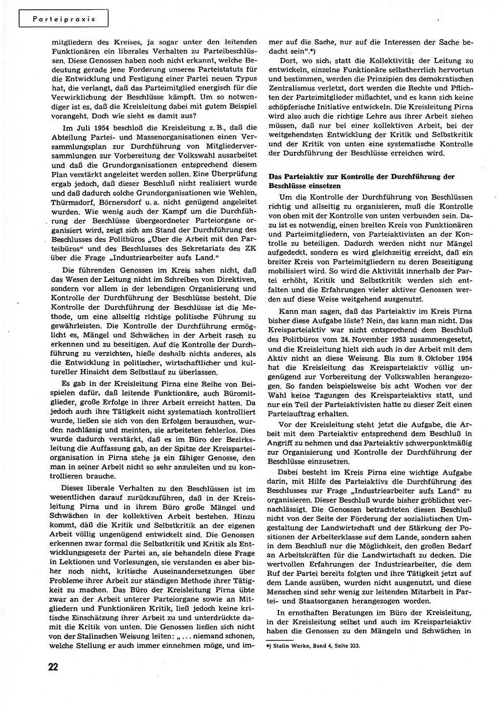 Neuer Weg (NW), Organ des Zentralkomitees (ZK) der SED (Sozialistische Einheitspartei Deutschlands) für alle Parteiarbeiter, 9. Jahrgang [Deutsche Demokratische Republik (DDR)] 1954, Heft 21/22 (NW ZK SED DDR 1954, H. 21/22)