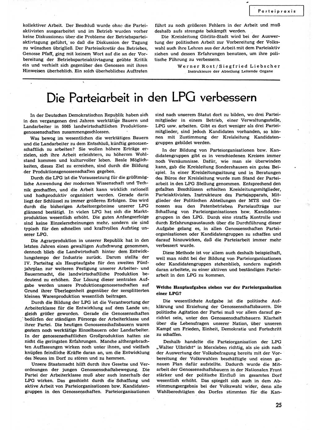 Neuer Weg (NW), Organ des Zentralkomitees (ZK) der SED (Sozialistische Einheitspartei Deutschlands) für alle Parteiarbeiter, 9. Jahrgang [Deutsche Demokratische Republik (DDR)] 1954, Heft 21/25 (NW ZK SED DDR 1954, H. 21/25)