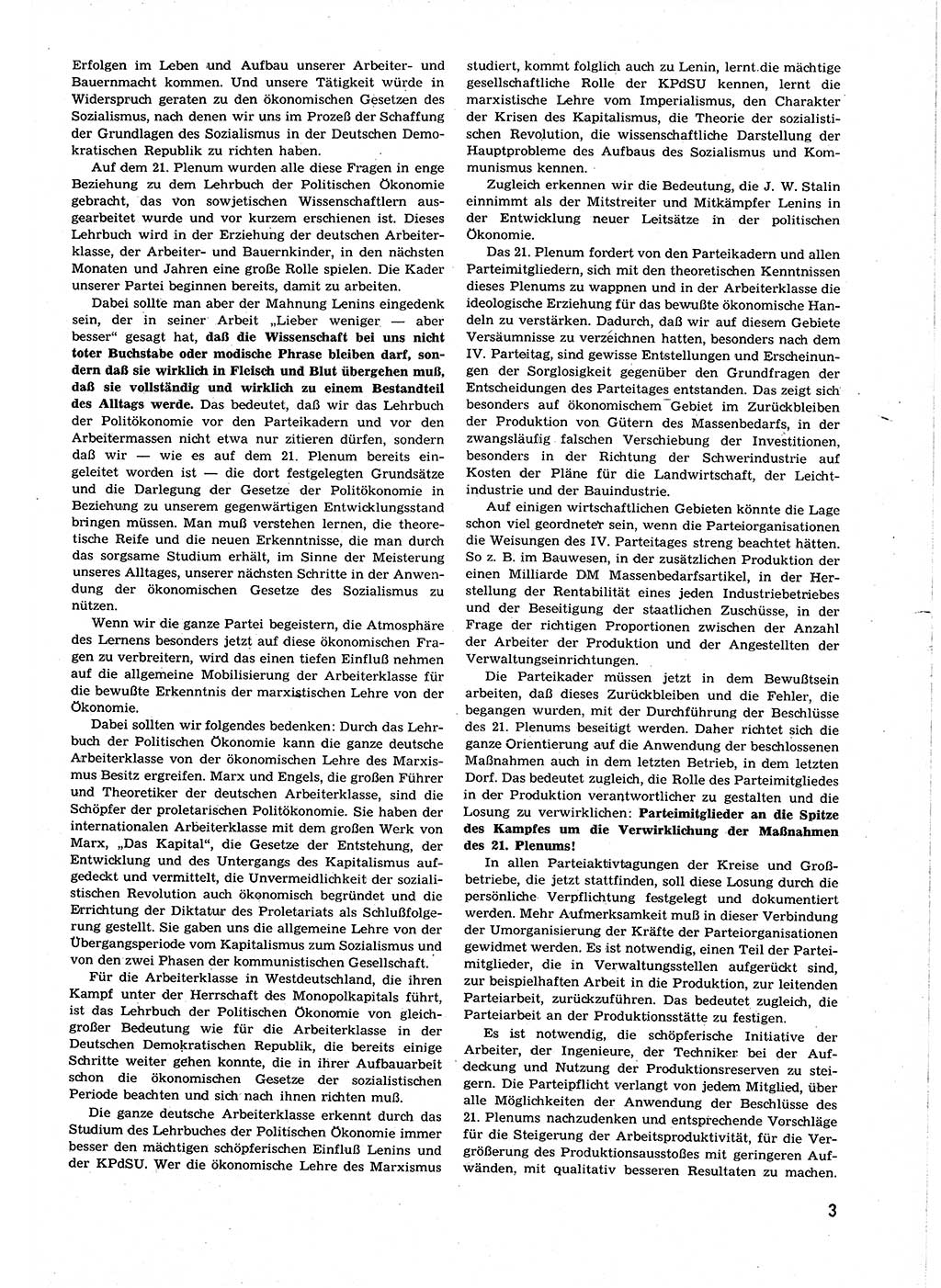 Neuer Weg (NW), Organ des Zentralkomitees (ZK) der SED (Sozialistische Einheitspartei Deutschlands) für alle Parteiarbeiter, 9. Jahrgang [Deutsche Demokratische Republik (DDR)] 1954, Heft 22/3 (NW ZK SED DDR 1954, H. 22/3)