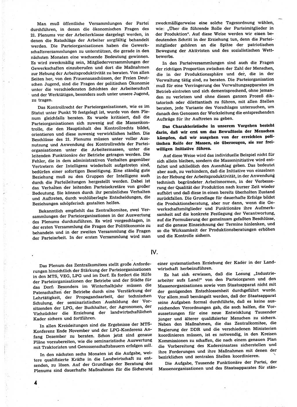 Neuer Weg (NW), Organ des Zentralkomitees (ZK) der SED (Sozialistische Einheitspartei Deutschlands) für alle Parteiarbeiter, 9. Jahrgang [Deutsche Demokratische Republik (DDR)] 1954, Heft 22/4 (NW ZK SED DDR 1954, H. 22/4)