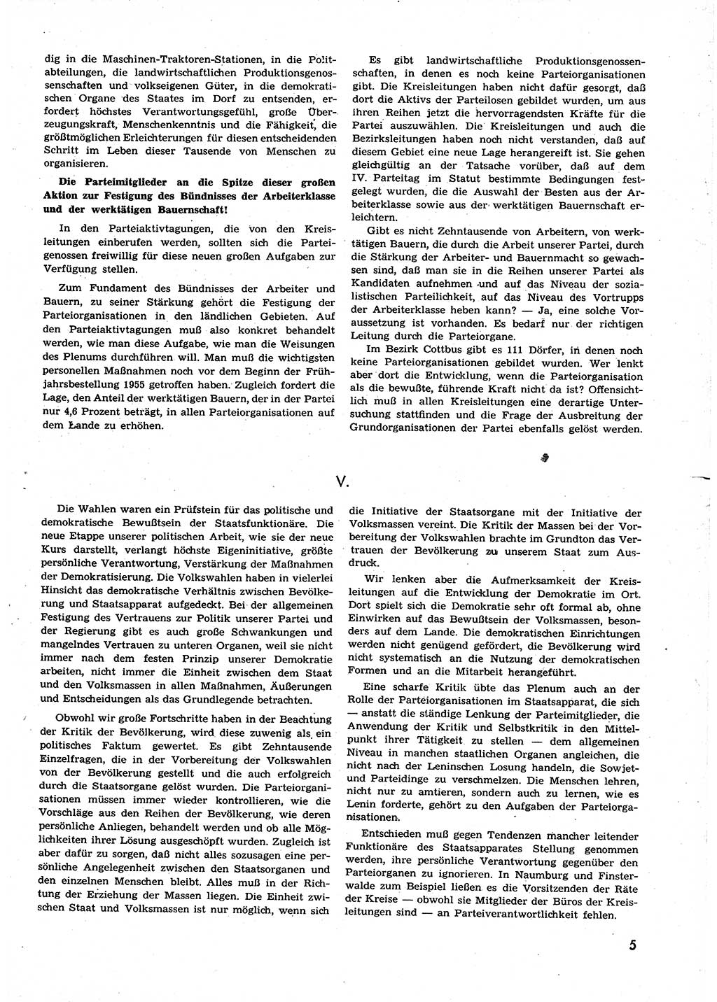 Neuer Weg (NW), Organ des Zentralkomitees (ZK) der SED (Sozialistische Einheitspartei Deutschlands) für alle Parteiarbeiter, 9. Jahrgang [Deutsche Demokratische Republik (DDR)] 1954, Heft 22/5 (NW ZK SED DDR 1954, H. 22/5)
