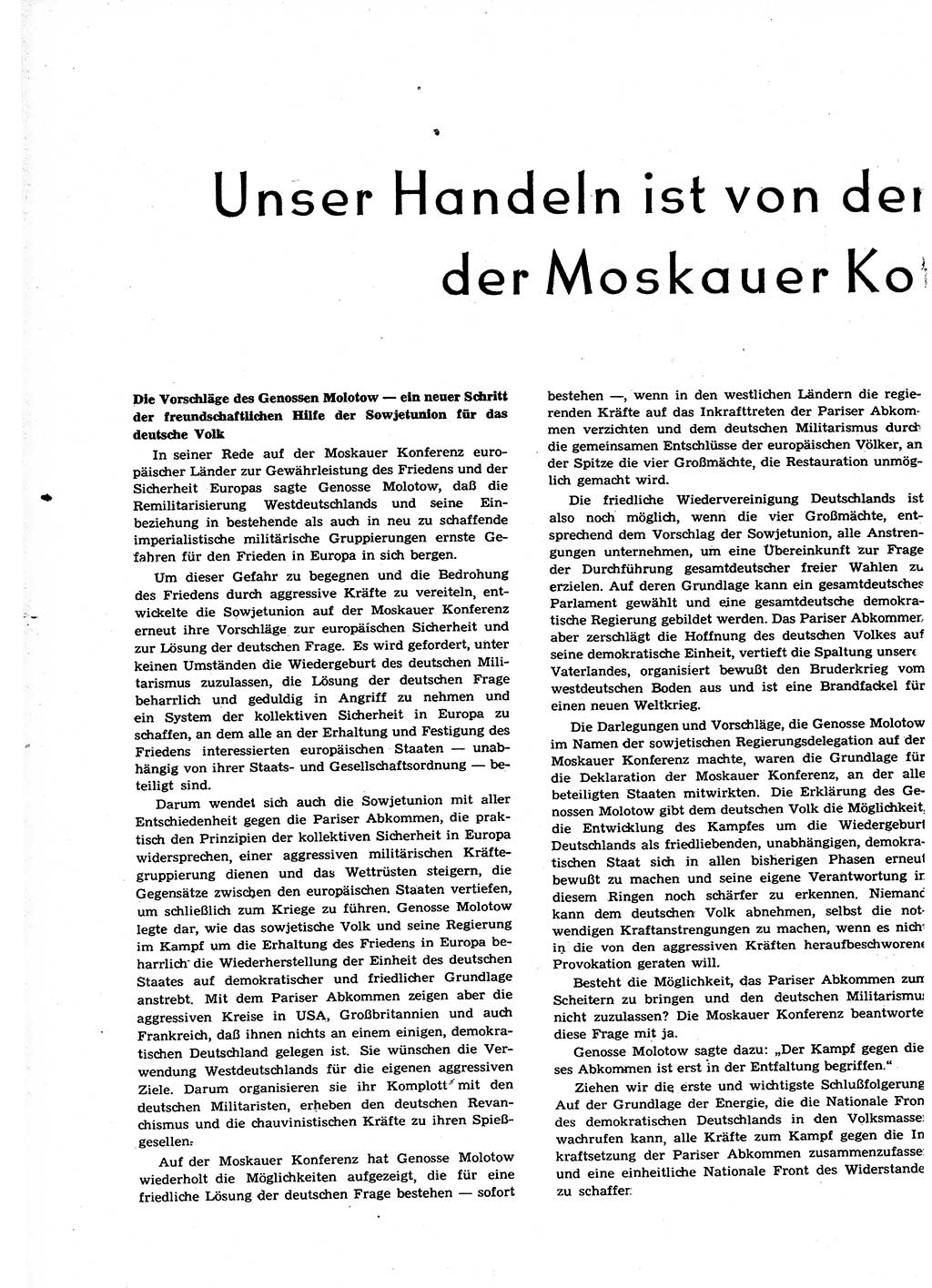 Neuer Weg (NW), Organ des Zentralkomitees (ZK) der SED (Sozialistische Einheitspartei Deutschlands) für alle Parteiarbeiter, 9. Jahrgang [Deutsche Demokratische Republik (DDR)] 1954, Heft 23 (NW ZK SED DDR 1954, H. 23)